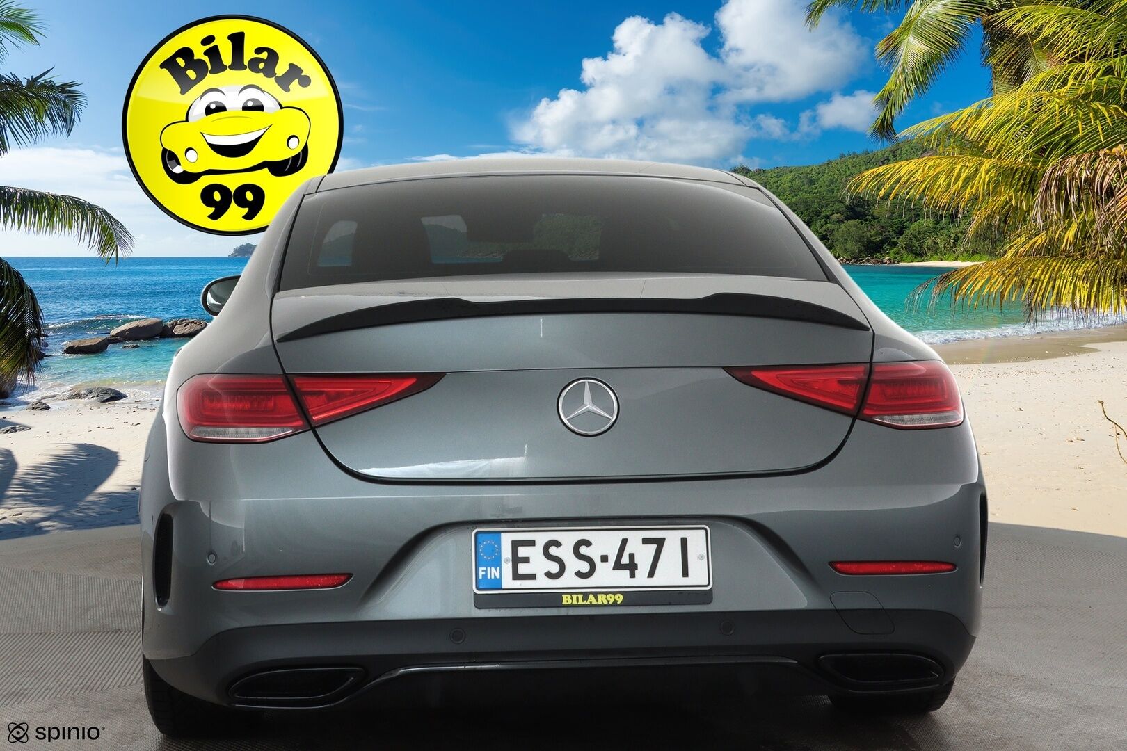 Mercedes-Benz CLS 2018 350 d 4Matic **Burmester / Multibeam LED / Ilma-alusta / 360 kamera / Muistipenkit / Sporttinahat / Lasikatto** - 3,99 % KORKOTARJOUS TÄHÄN AUTOON - 