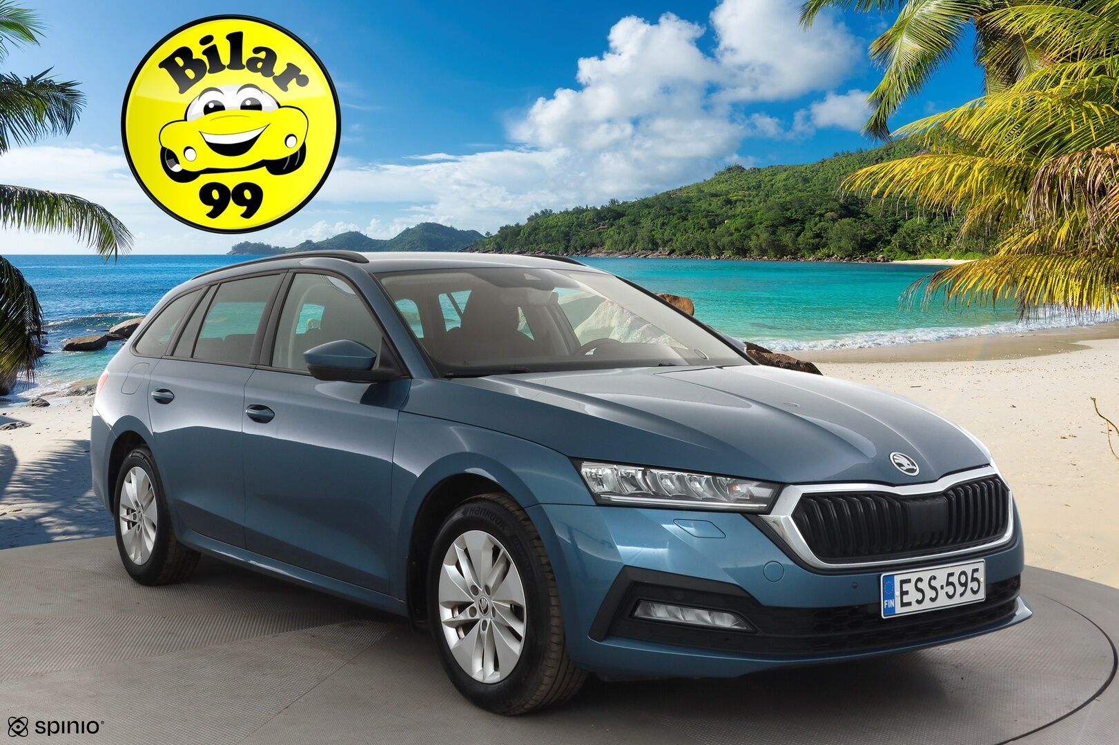 Skoda Octavia 2021 Combi 1,0 TSI Ambition eTEC DSG * Webasto / LED / P.Tutkat / Vakkari / Kaistavahti / Keyless * - 1-om Suomi-auto / Merkkihuollot / Kahdet renkaat aluvanteilla