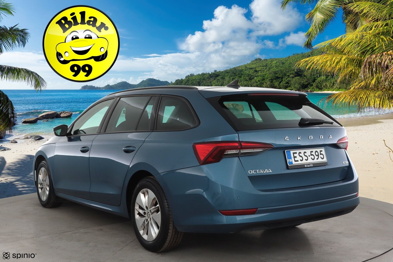 Skoda Octavia 2021 Combi 1,0 TSI Ambition eTEC DSG * Webasto / LED / P.Tutkat / Vakkari / Kaistavahti / Keyless * - 1-om Suomi-auto / Merkkihuollot / Kahdet renkaat aluvanteilla