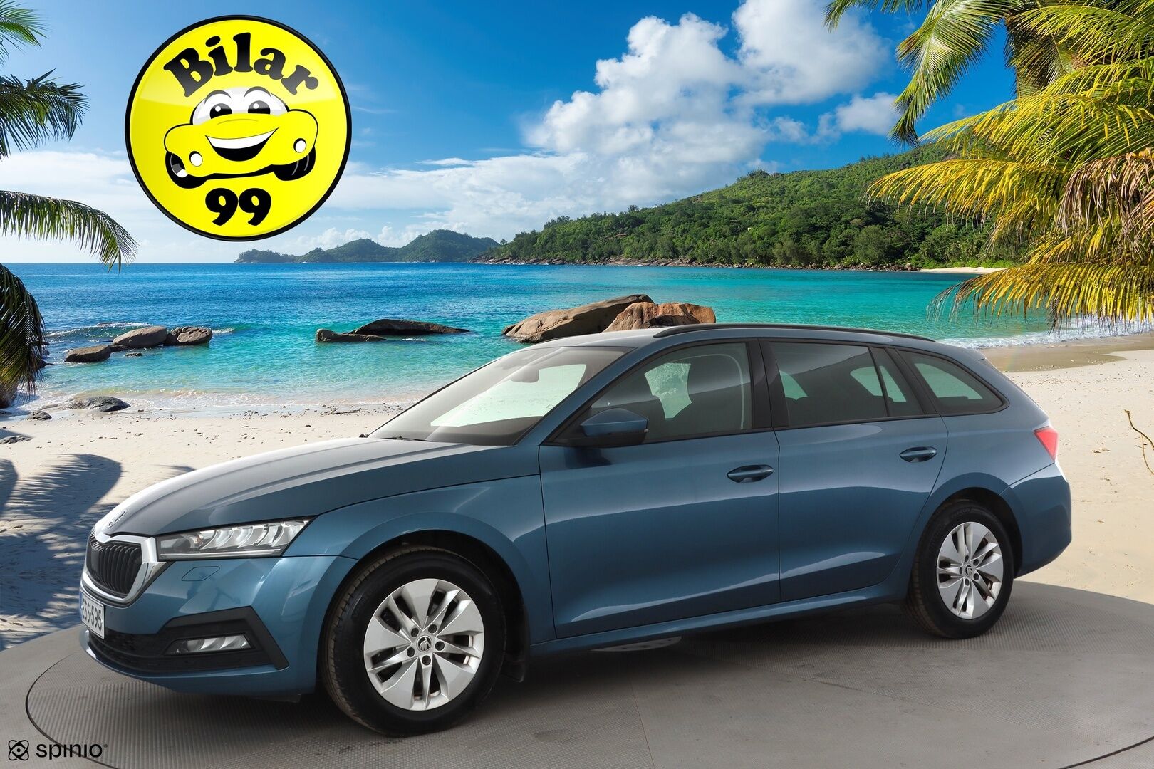 Skoda Octavia 2021 Combi 1,0 TSI Ambition eTEC DSG * Webasto / LED / P.Tutkat / Vakkari / Kaistavahti / Keyless * - 1-om Suomi-auto / Merkkihuollot / Kahdet renkaat aluvanteilla