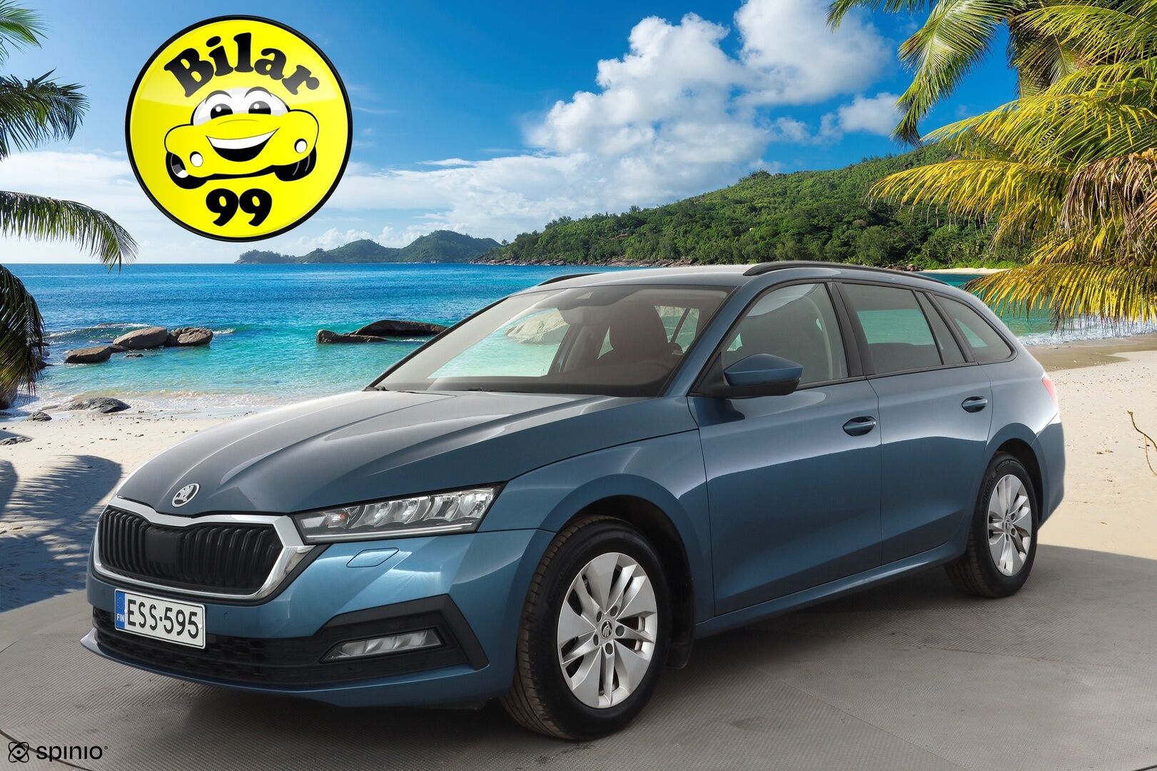 Skoda Octavia 2021 Combi 1,0 TSI Ambition eTEC DSG * Webasto / LED / P.Tutkat / Vakkari / Kaistavahti / Keyless * - 1-om Suomi-auto / Merkkihuollot / Kahdet renkaat aluvanteilla