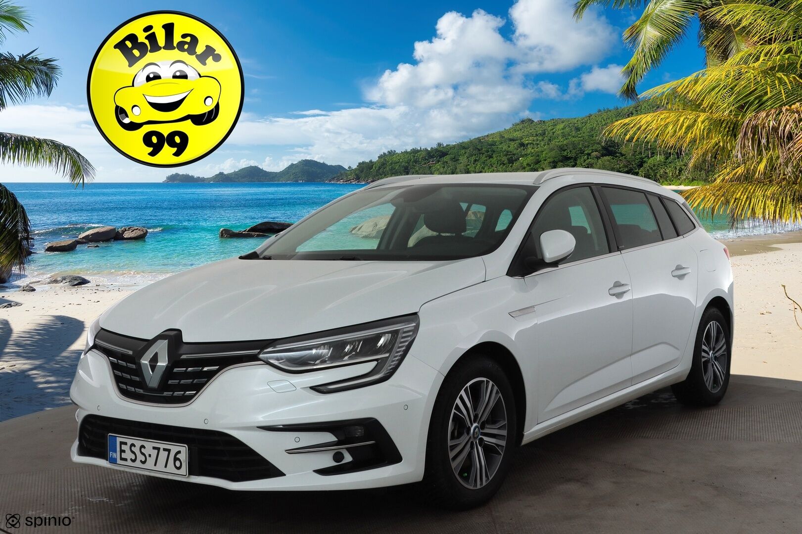 Renault Megane 2021 Sport Tourer E-TECH Plug-in hybrid Intens * Digimittaristo / LED / P.Kamera / Navi / Kaistavahti / Keyless * - HUD / Suomi-auto / Kahdet renkaat / Merkkihuollot - HULLUT AVAJAISHULINAT KORKOTARJOUS 3,29 %