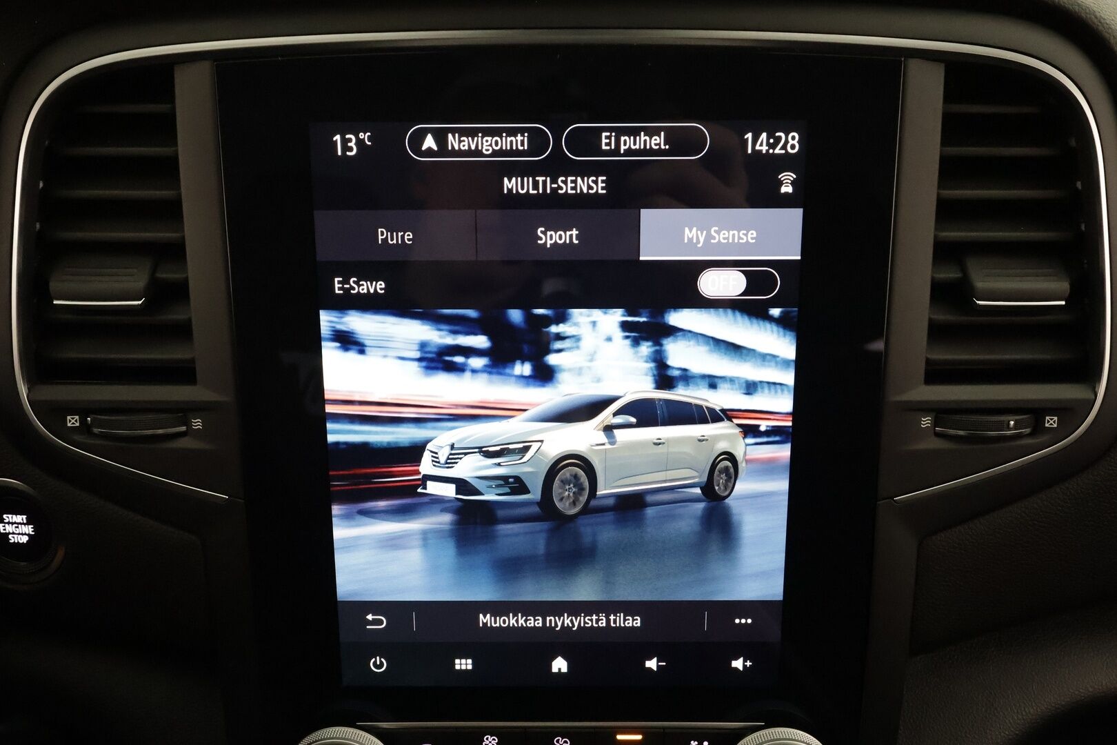 Renault Megane 2021 Sport Tourer E-TECH Plug-in hybrid Intens * Digimittaristo / LED / P.Kamera / Navi / Kaistavahti / Keyless * - HUD / Suomi-auto / Kahdet renkaat / Merkkihuollot - HULLUT AVAJAISHULINAT KORKOTARJOUS 3,29 %