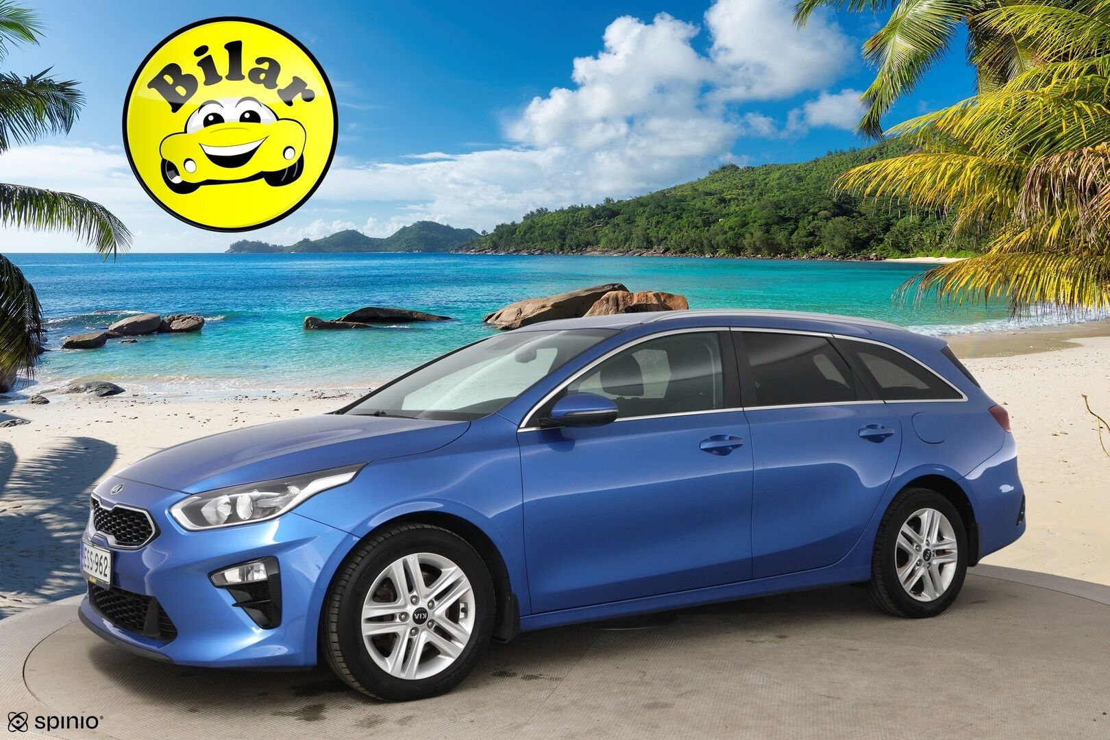 Kia Ceed 2022 1,0 T-GDI Mild-Hybrid 120hv EX SW DCT / Lämpöratti / Kaistavahti / P.kamera / CarPlay - 1- omisteinen Suomi-Auto / Erinomaisesti Huollettu!