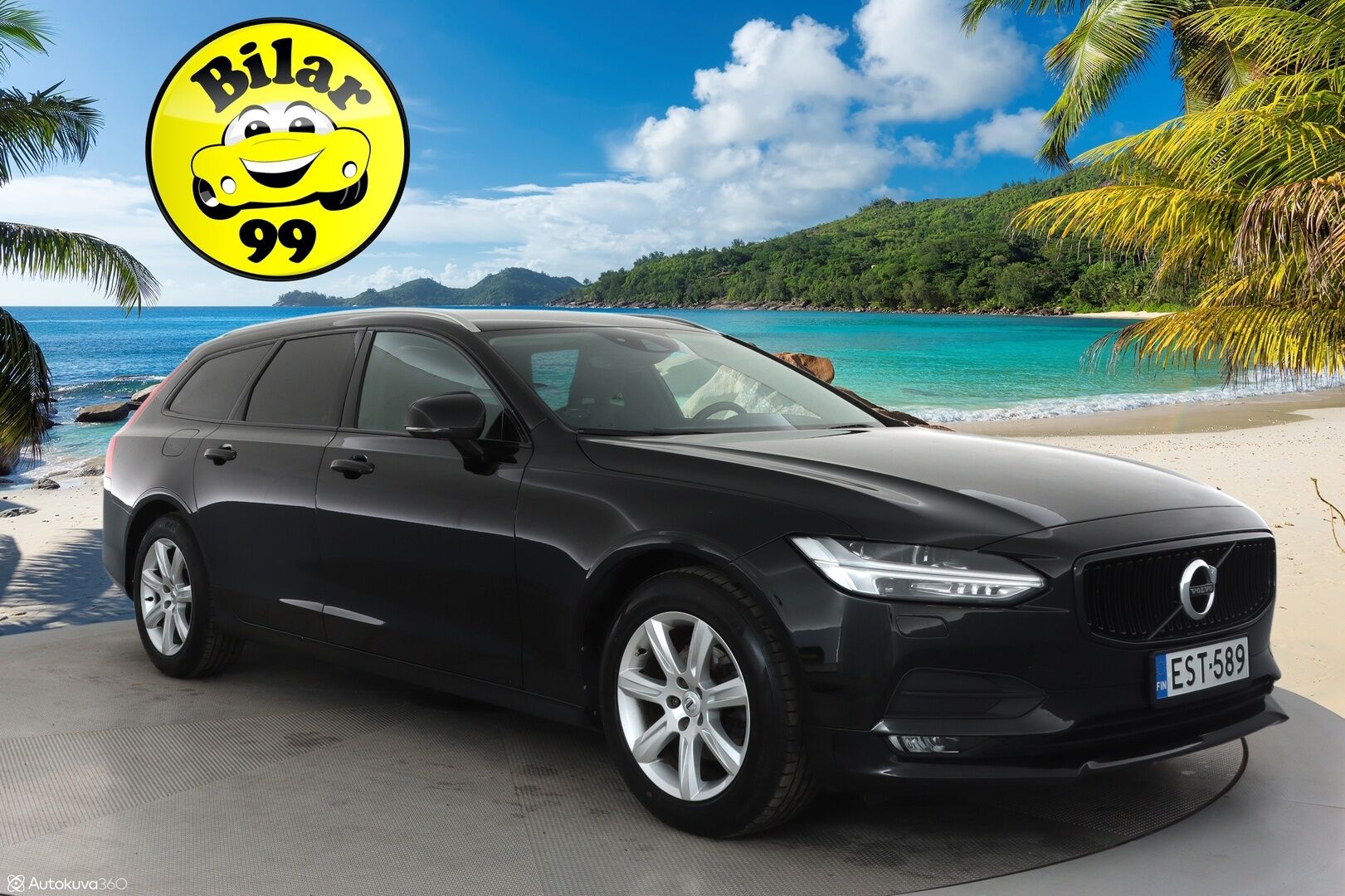 Volvo V90 2018 D4 AWD Momentum Advanced **Webasto / Adapt.vakkari / Koukku / LED / KeylessGo / P.tutka **