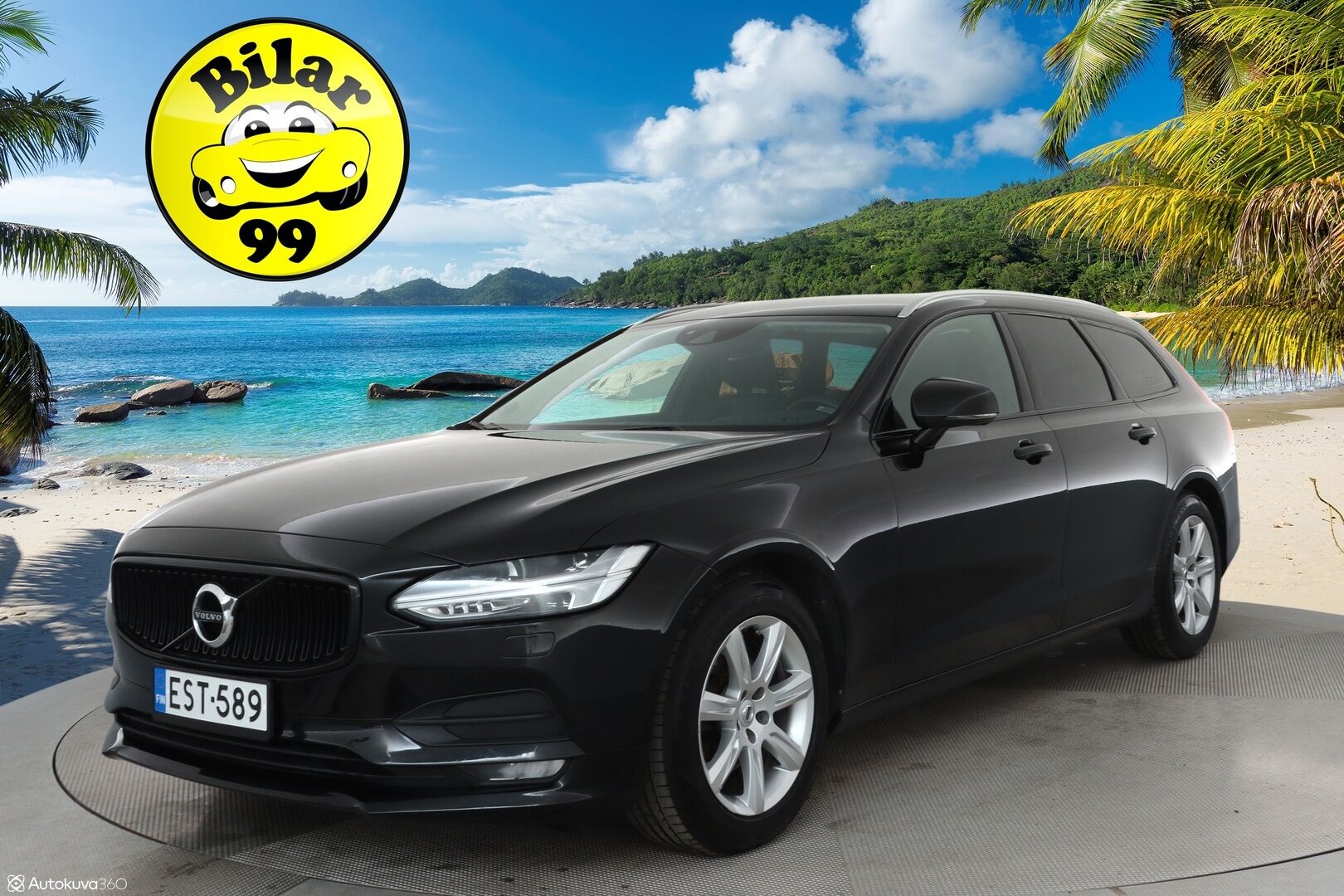 Volvo V90 2018 D4 AWD Momentum Advanced **Webasto / Adapt.vakkari / Koukku / LED / KeylessGo / P.tutka **