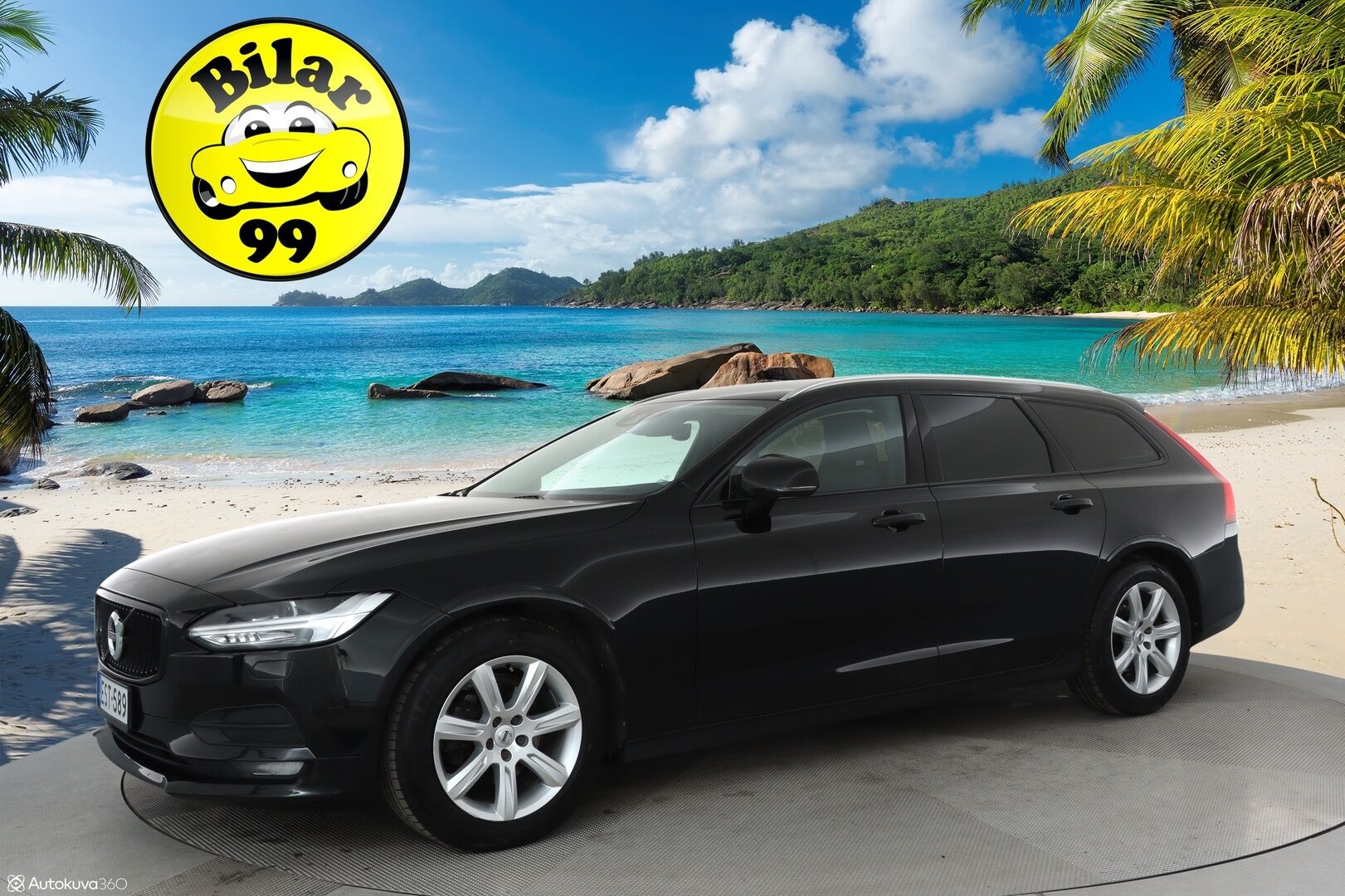 Volvo V90 2018 D4 AWD Momentum Advanced **Webasto / Adapt.vakkari / Koukku / LED / KeylessGo / P.tutka **