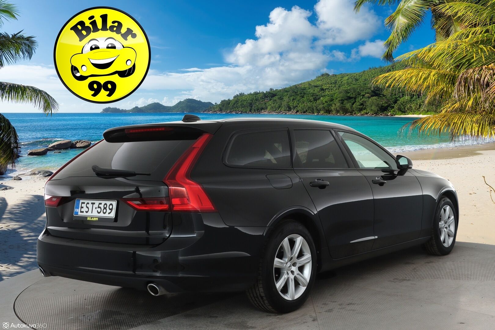 Volvo V90 2018 D4 AWD Momentum Advanced **Webasto / Adapt.vakkari / Koukku / LED / KeylessGo / P.tutka **