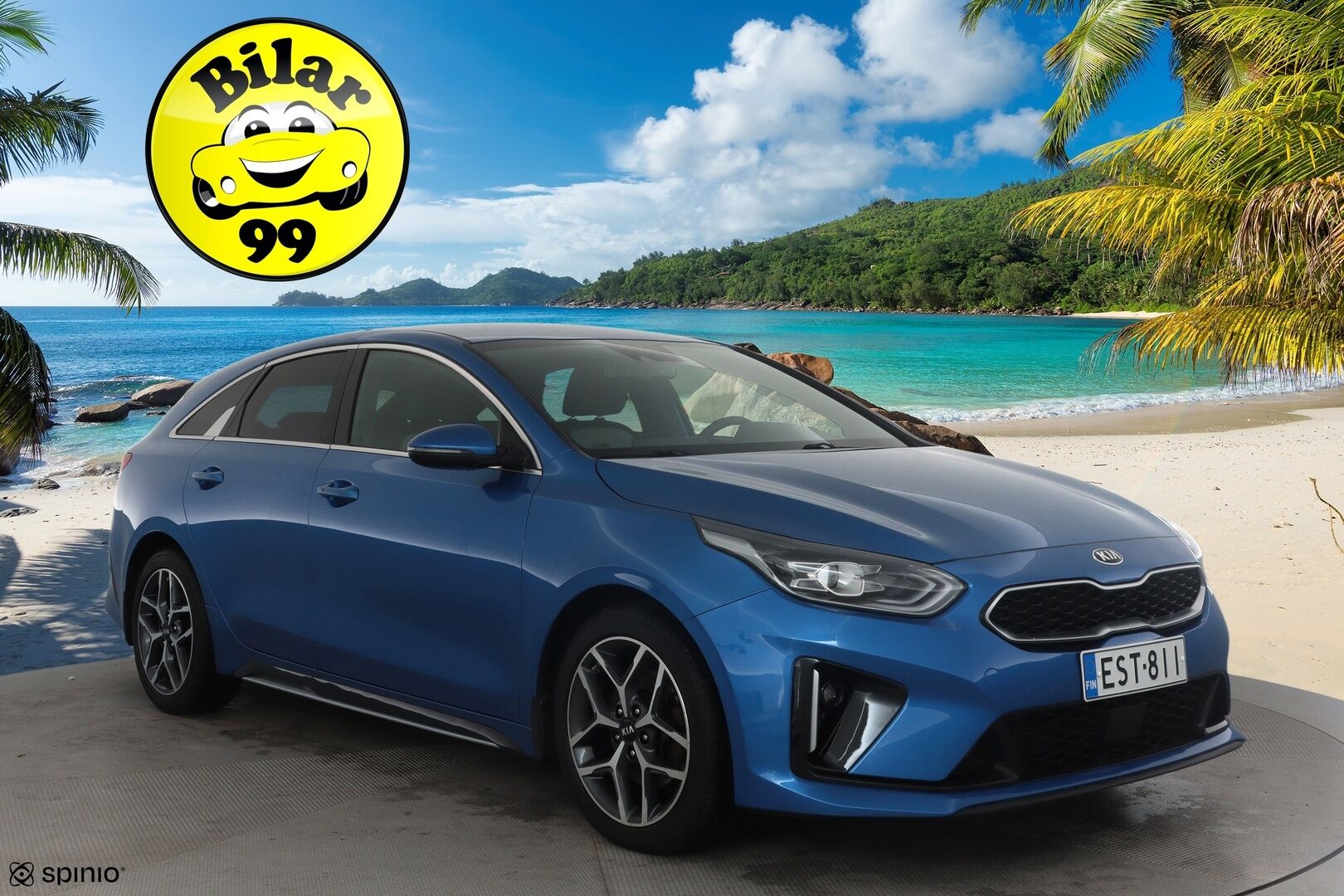 Kia ProCeed 2021 1.5 T-GDi Mild-Hybrid 160 hv GT-Line Business Premium DCT *ACC / Digimittaristo / P.kamera / KeylessGo / LED / CarPlay * - *JBL / Merkkihuollettu Suomi-auto / Kahdet renkaat aluvanteilla / Ratinlämmitys*