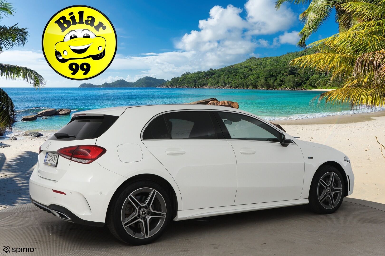 Mercedes-Benz A 2021 250 e A Business AMG Edition EQ Power * Widescreen / Nahka-Alcantara / Kattoluukku / LED High Performance / Peruutuskamera - 2x Renkaat aluvantein / 2x Laturit / Upea yksilö!