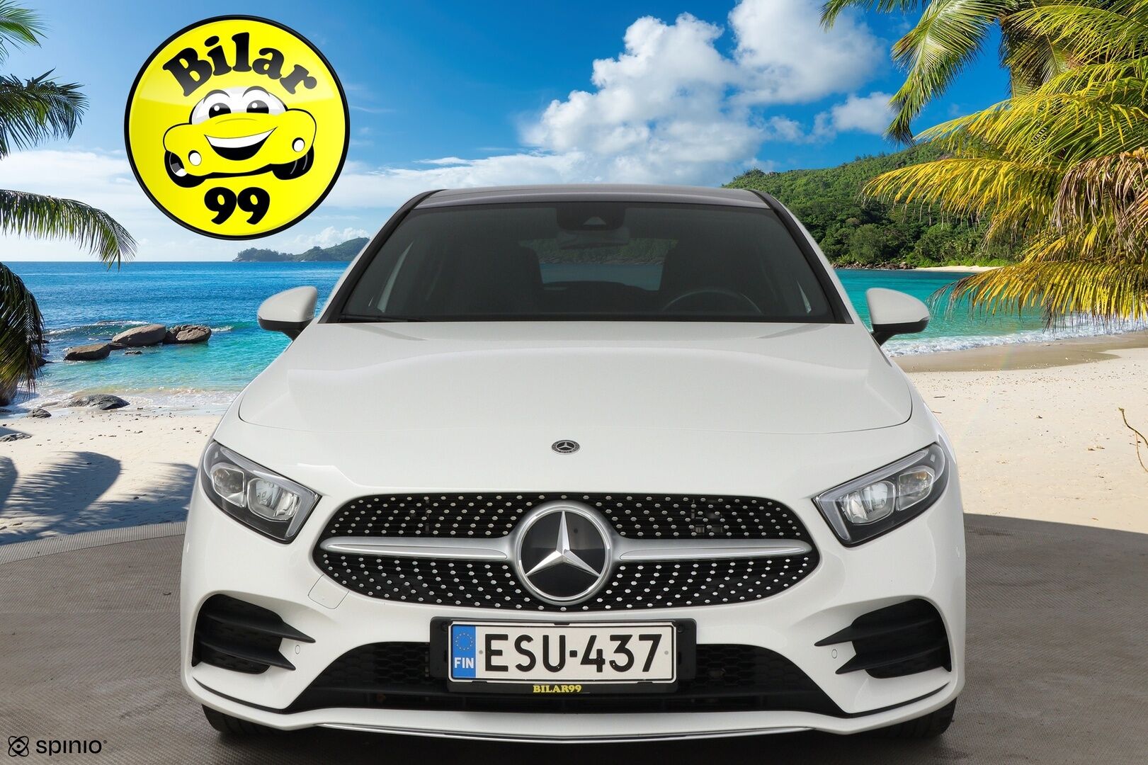Mercedes-Benz A 2021 250 e A Business AMG Edition EQ Power * Widescreen / Nahka-Alcantara / Kattoluukku / LED High Performance / Peruutuskamera - 2x Renkaat aluvantein / 2x Laturit / Upea yksilö!