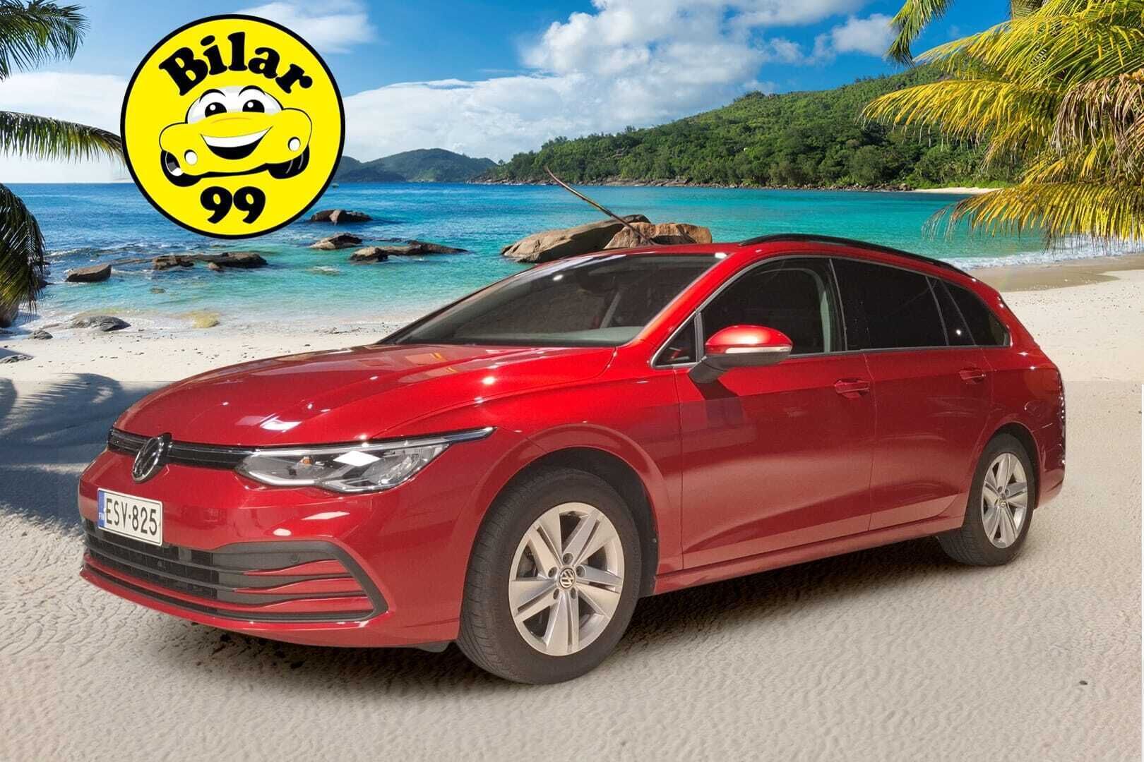Volkswagen Golf 2021 Variant Comfort 1.0 eTSI (MHEV) 81 kW DSG-automaatti - Suomiauto / Webasto / Adapt.Vakkari / Digimittaristo / LED / Navi / KeylessGo / 2x Hyvät renkaat aluvantein!