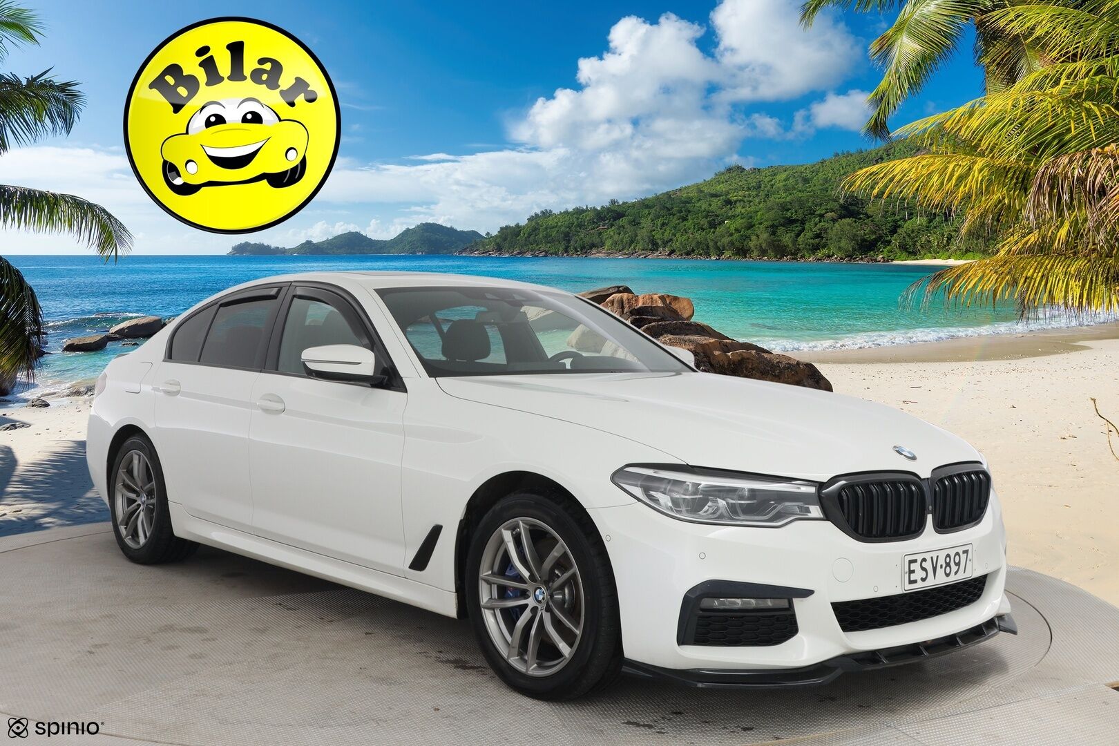 BMW 530 2020 G30 Sedan 530e xDrive A Charged Edition M Sport - | HUD | H&K | Kattoluukku | 360° | Soft Close | Adapt. LED | Sporttipenkit | Comfort Access | Lämpöratti | Ambient | Alle taittuva koukku |