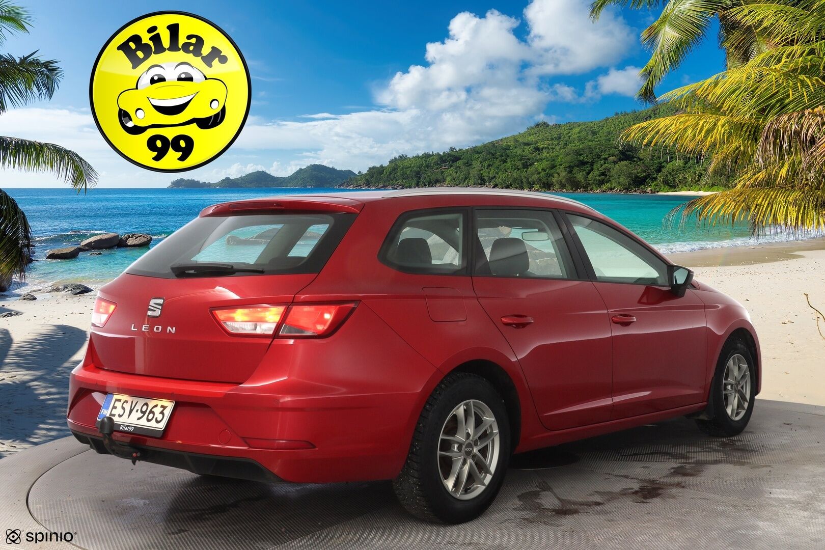 Seat Leon ST 2018 1.2 TSI 110 Style * Vakkari / Tutkat / Vetokoukku * - Viimeisin huolto 170tkm / Katsastus 2027