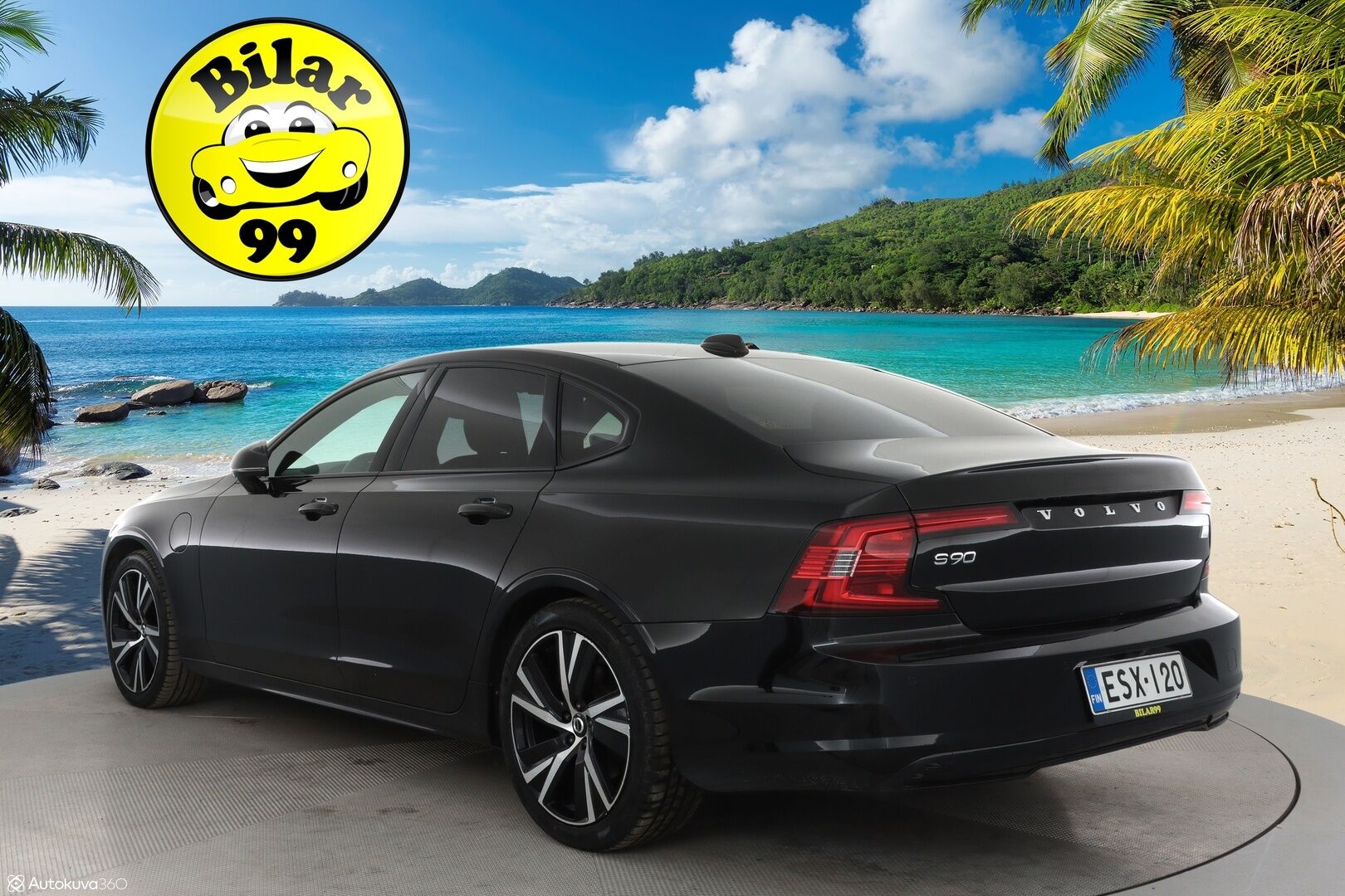 Volvo S90 2021 T8 TwE AWD Business R-Design aut. **Adapt.Vakkari / Webasto / Koukku / H&K / Muistipenkit / Apple&Android / P-Kamera** - 3,99 % KORKOTARJOUS TÄHÄN AUTOON - Upea ja hyvin varusteltu!