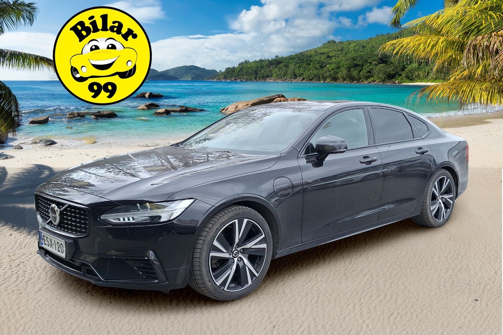 Volvo S90 2021 T8 TwE AWD Business R-Design aut - 3,99 % KORKOTARJOUS TÄHÄN AUTOON - Adapt.Vakkari / Webasto / Koukku / H&K / Muistipenkit / Apple&Android / P-Kamera