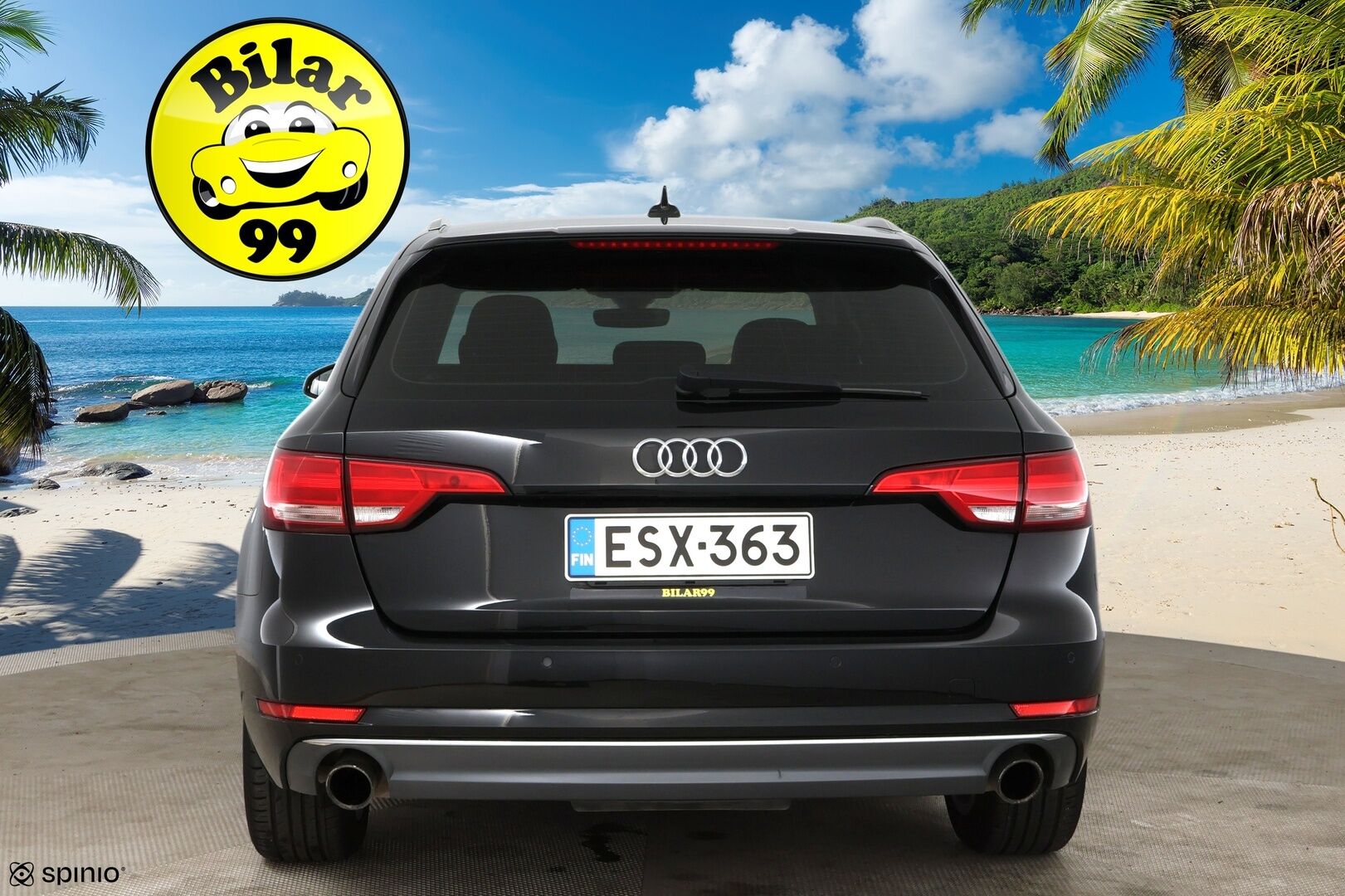 Audi A4 2017 Business Sport 2,0 TFSI 140 kW S tronic / Bi-Xenon / BLIS / Vakkari / P-Tutkat - Nahka-alcantara / Kaukovaloautomatiikka / Sähk. takaluukku / 2x Audin vanteet 