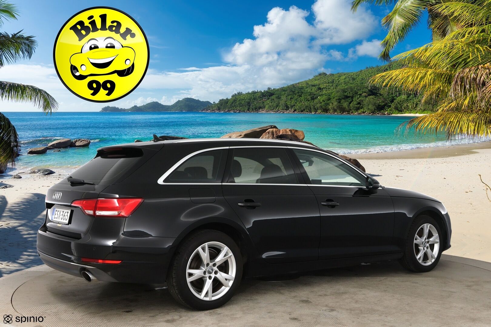 Audi A4 2017 Business Sport 2,0 TFSI 140 kW S tronic / Bi-Xenon / BLIS / Vakkari / P-Tutkat - Nahka-alcantara / Kaukovaloautomatiikka / Sähk. takaluukku / 2x Audin vanteet 