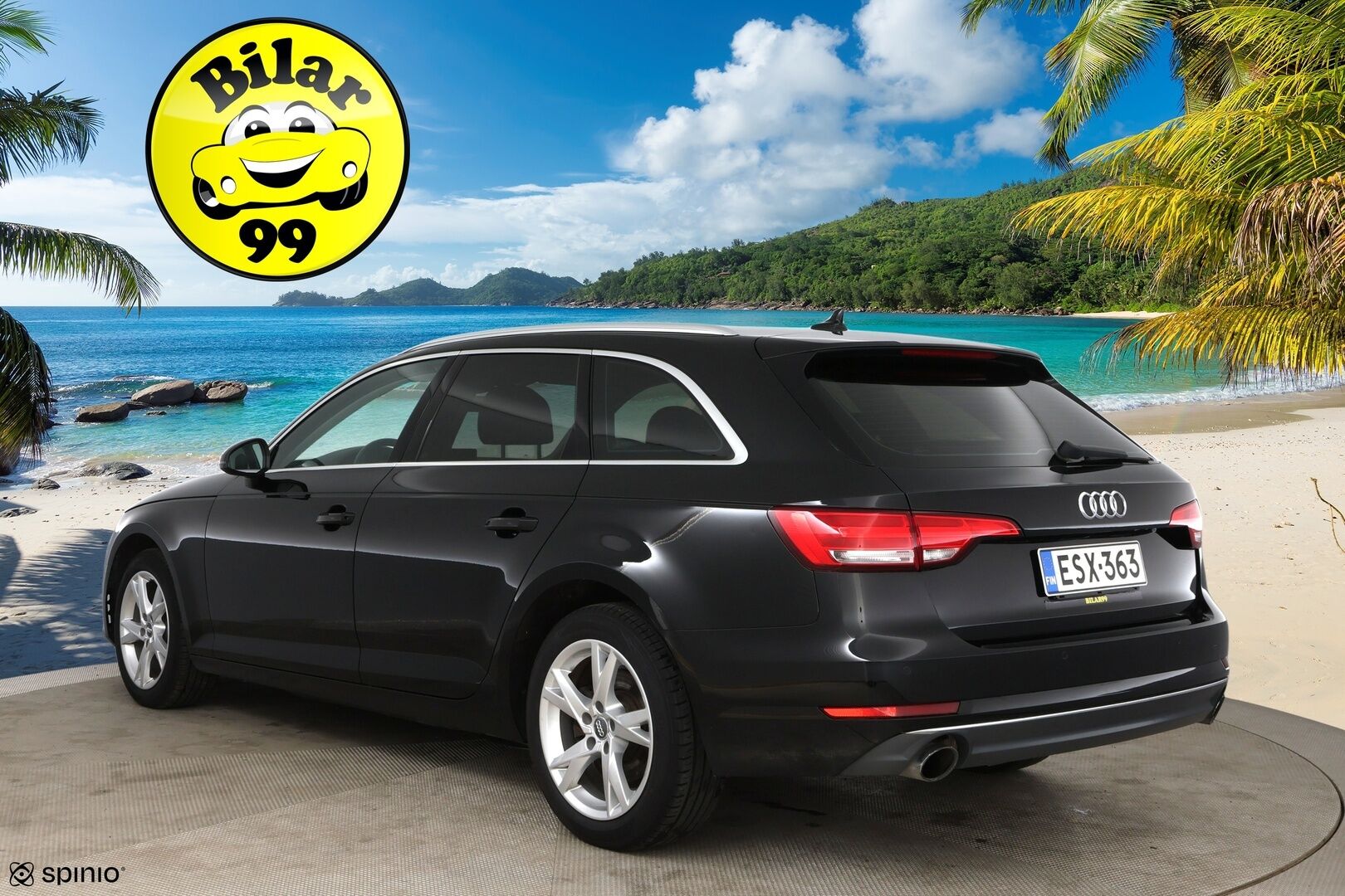 Audi A4 2017 Business Sport 2,0 TFSI 140 kW S tronic / Bi-Xenon / BLIS / Vakkari / P-Tutkat - Nahka-alcantara / Kaukovaloautomatiikka / Sähk. takaluukku / 2x Audin vanteet 