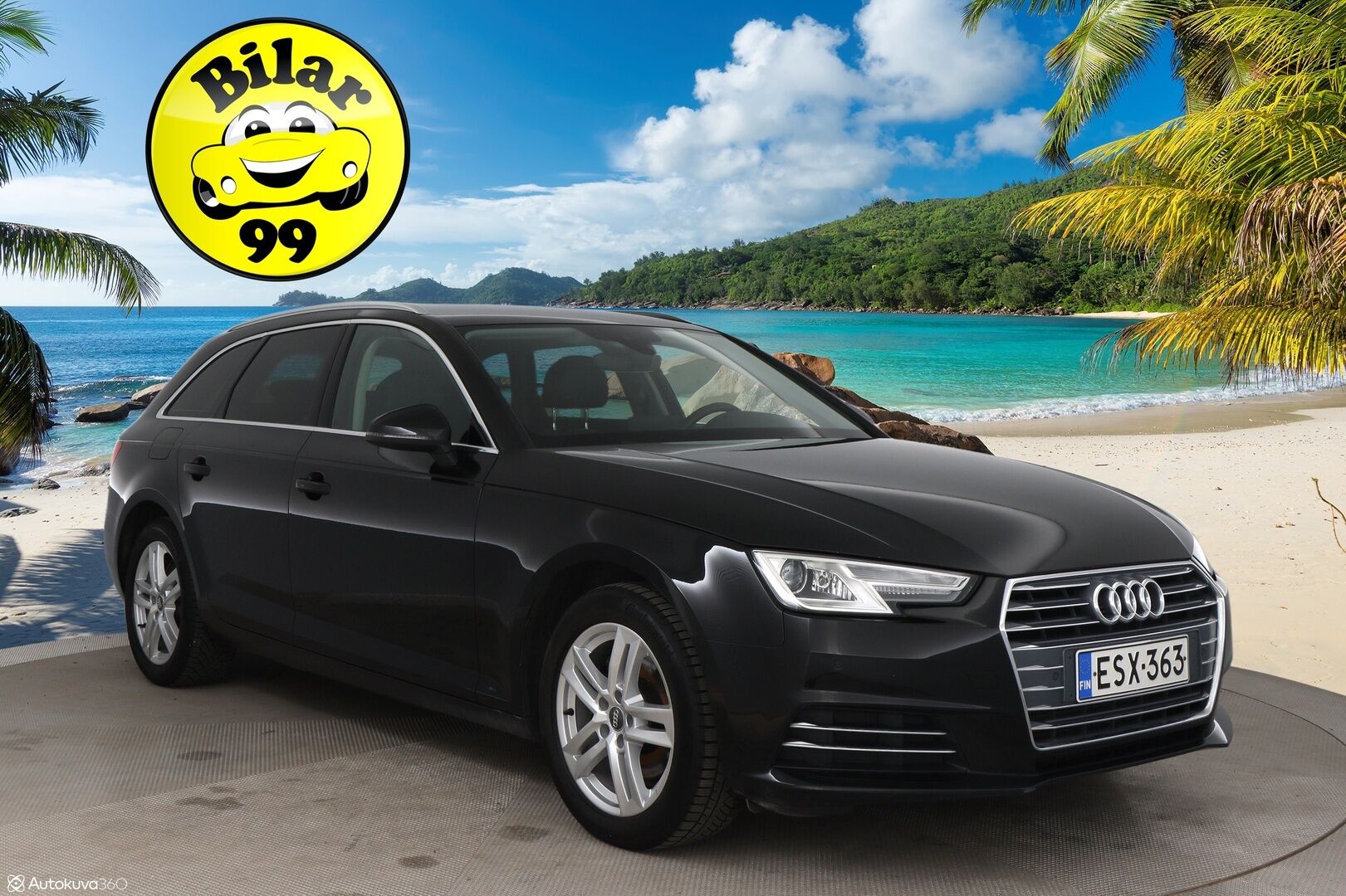 Audi A4 2016 A4 Avant Farmari (AC) 4ov 1984cm3 A  BI-Xenon / BLIS / Vakkari / P-Tutkat - Nahka-alcantara / Metalliväri