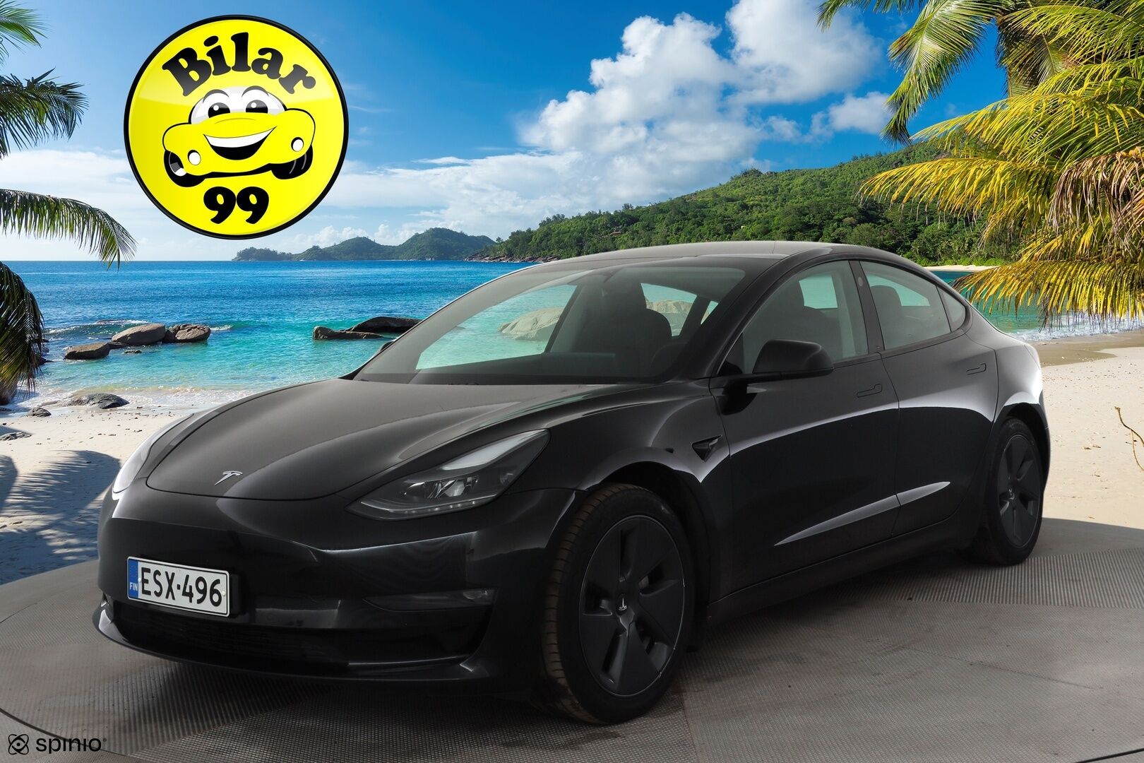 Tesla Model 3 2021 Long Range * Lasikatto / ILP / ACC / Matrix-LED / P.kamera / Muistipenkki / Premium Audio / Navi / Kaistavahti * - 1-om Suomi-auto / Akku kuntotarkastettu / 2x Latauskaapelit - HULLU BLACKWEEK KORKOTARJOUS 2,49%