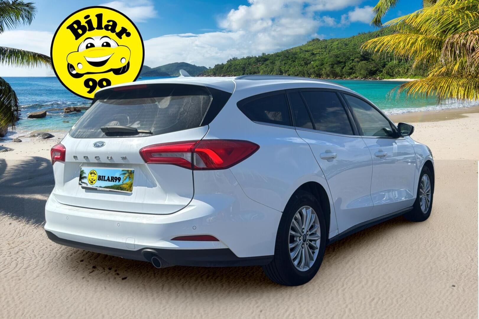 Ford Focus 2020 1,0 EcoBoost 125hv A8 Titanium Wagon - | ACC | Keyless | Kaistavahti | Tutkat | LED | APP-Connect |