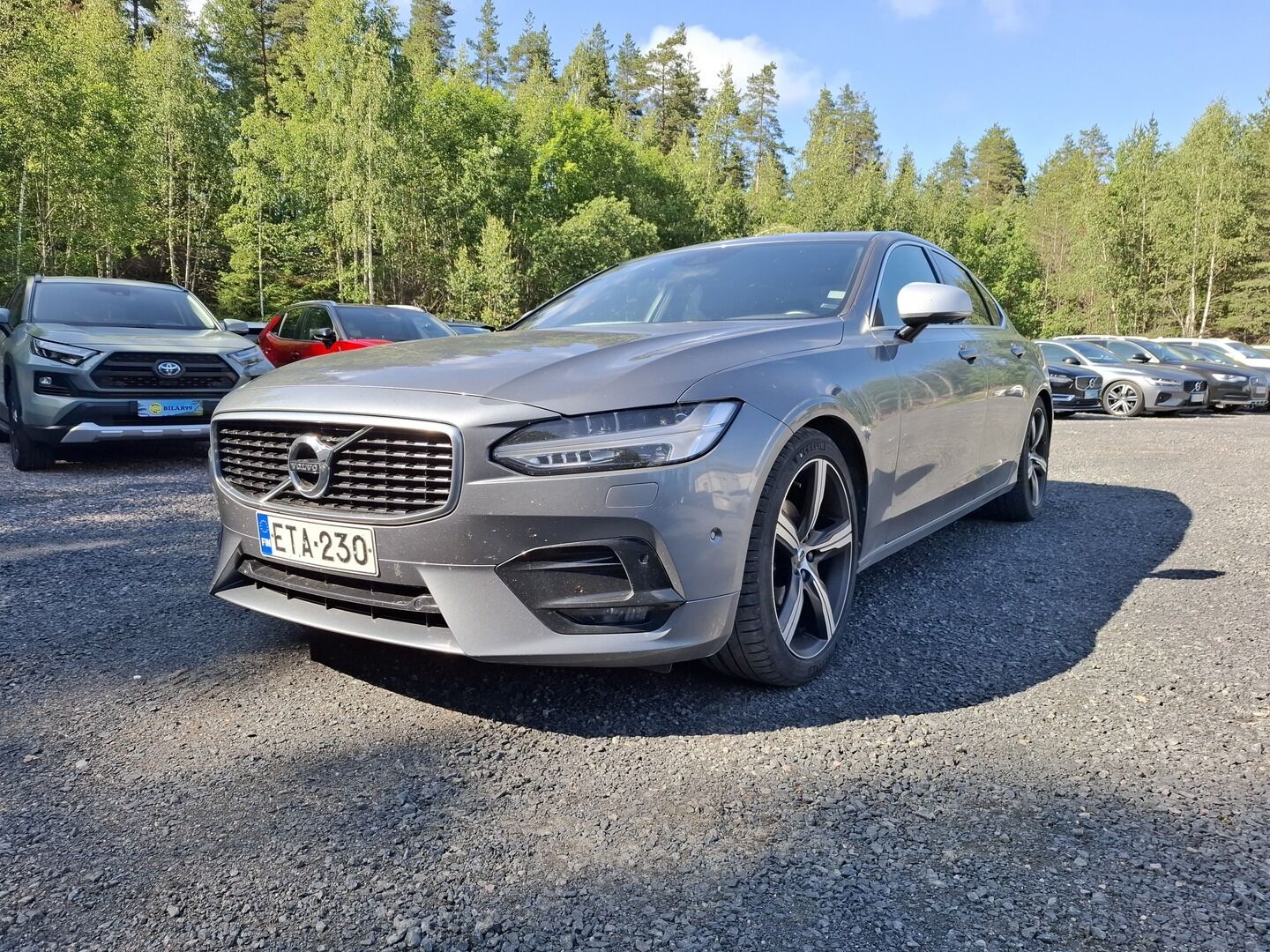 Volvo S90 2018 D4 AWD R-Design aut ** P-Kamera / Webasto / Adapt.vakkari / Muistipenkki **