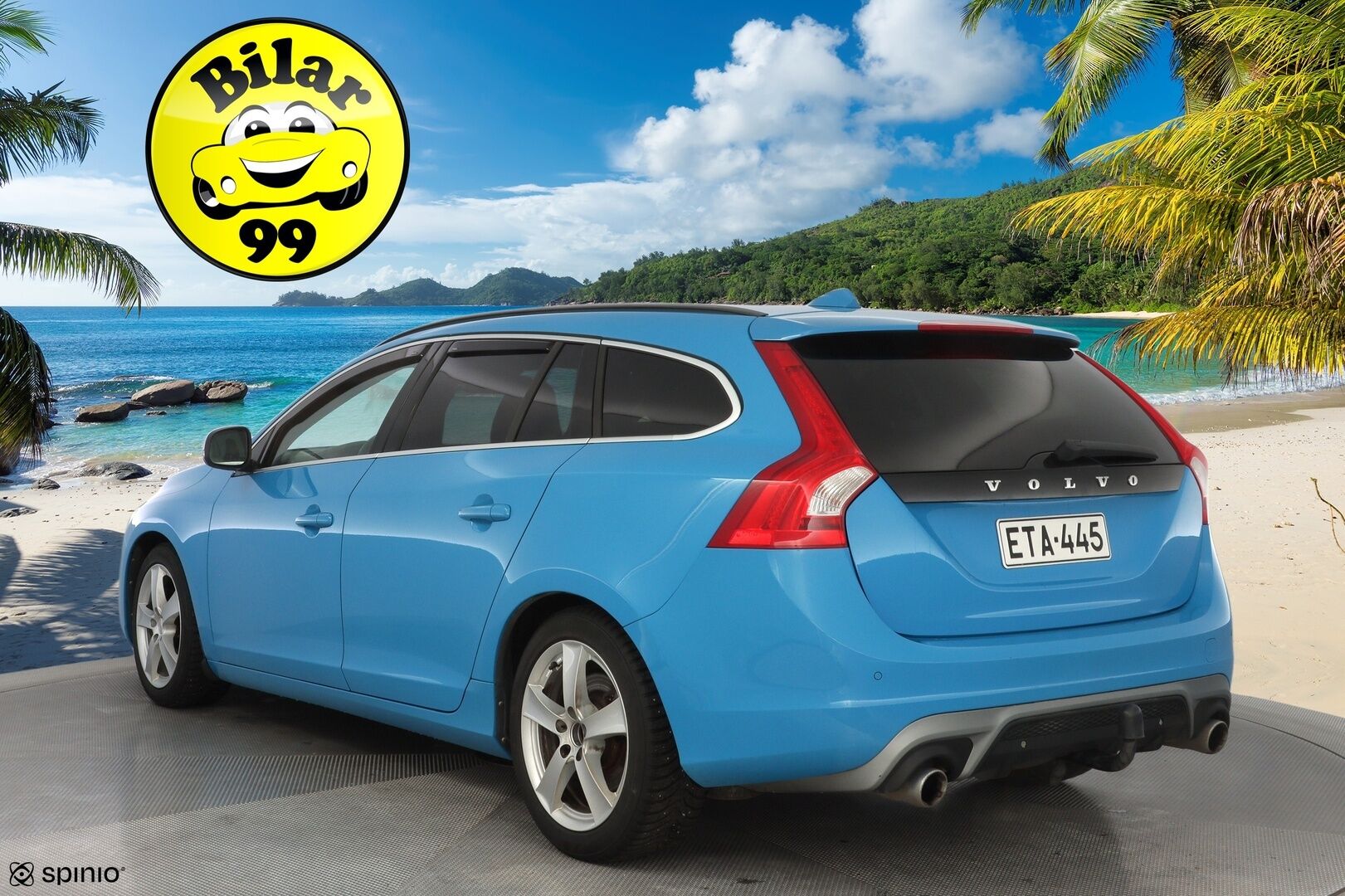 Volvo V60 2014 D4 AWD R-Design aut *ACC / WEBASTO / KATTOLUUKKU / BLIS / KOUKKU / VOC / TUTKAT* - Jakopää tehty 229tkm! / Kahdet renkaat aluvantein - HULLU BLACKWEEK KORKOTARJOUS 2,49%