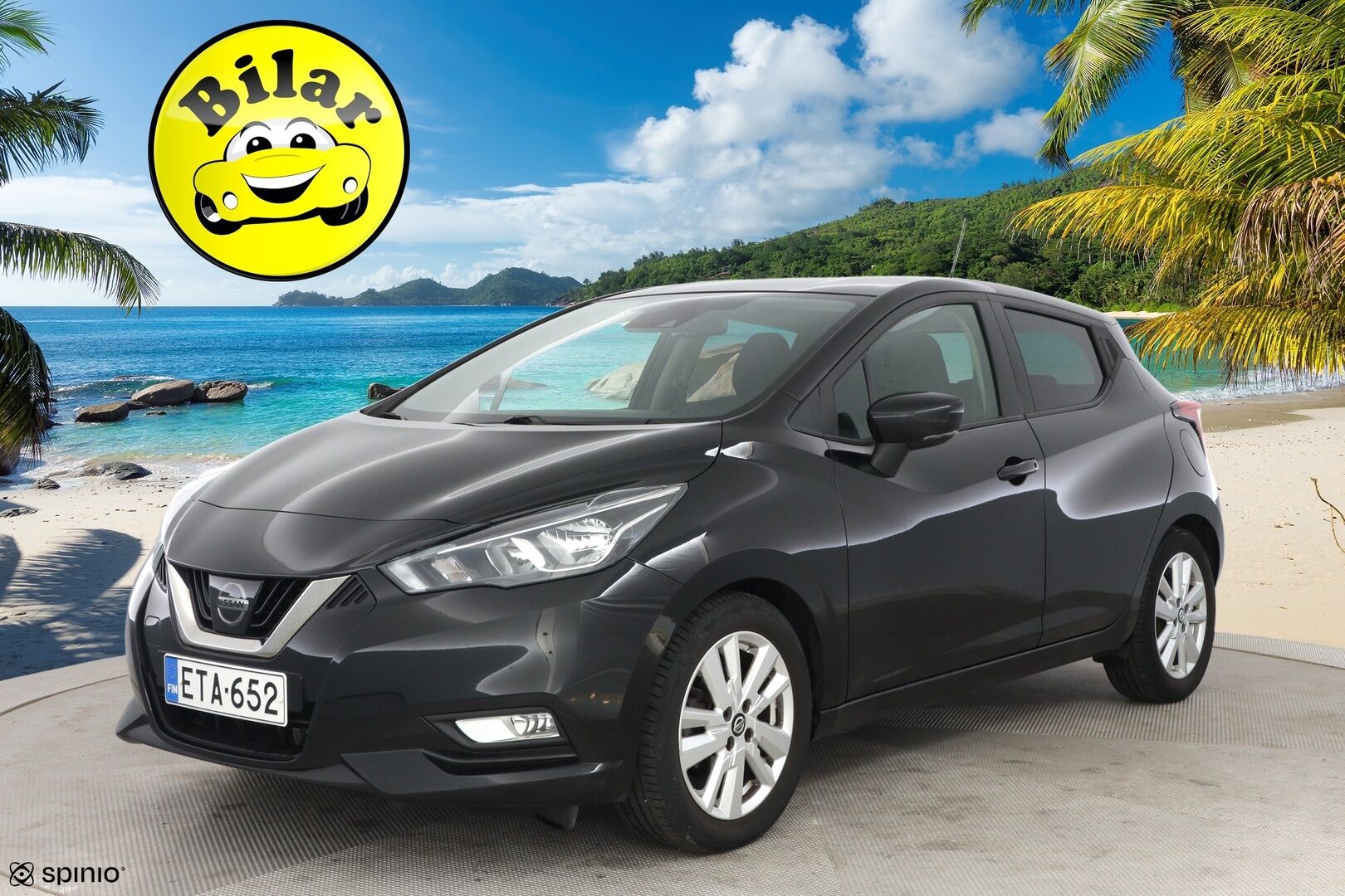 Nissan Micra 2019 IG-T 100 S/S Acenta 5M/T Comfort pack - Suomi-auto | 2x Merkkirenkaat aluvanteilla | Vakkari | Carplay | Kattava huoltohistoria
