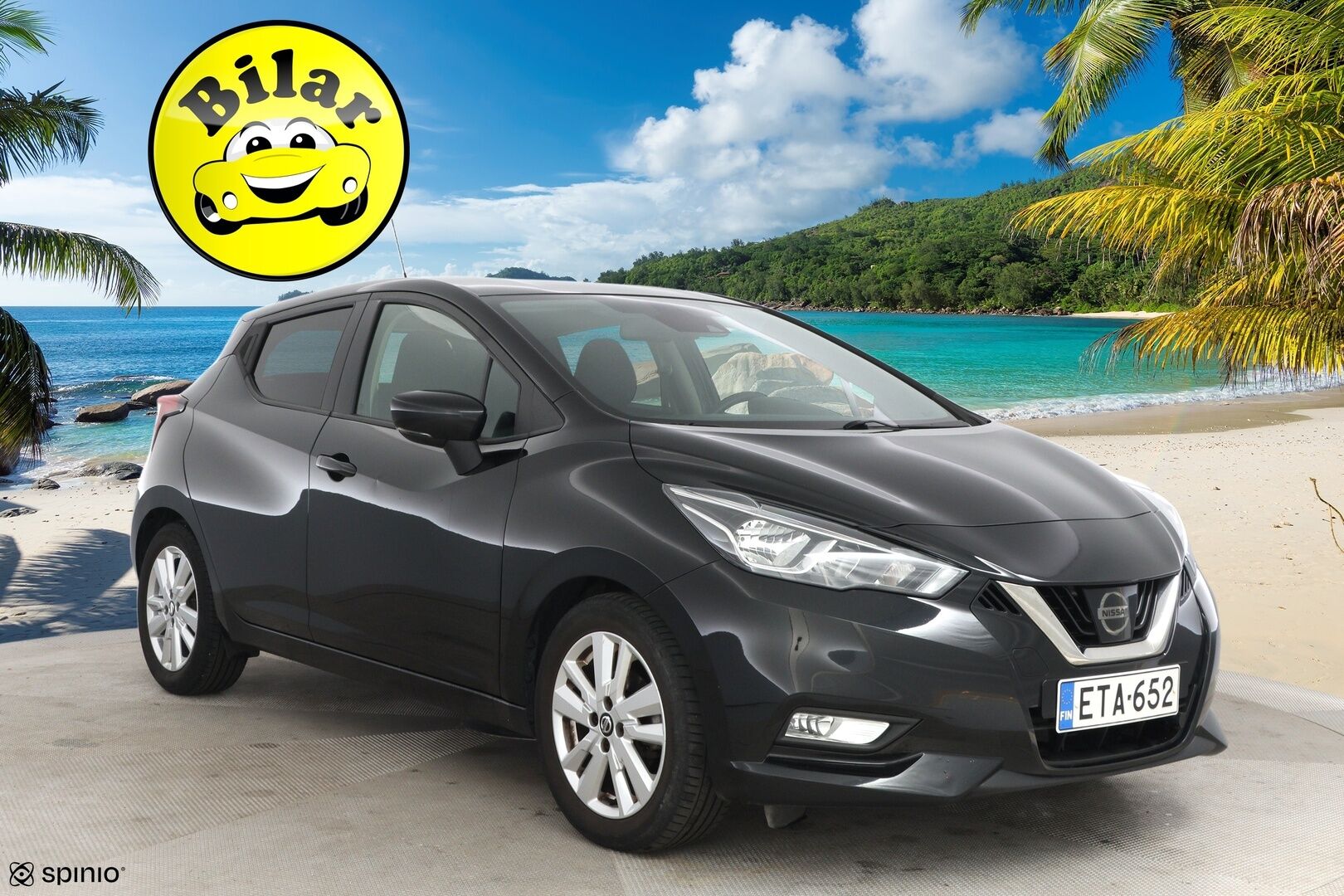 Nissan Micra 2019 IG-T 100 S/S Acenta 5M/T Comfort pack - Suomi-auto | 2x Merkkirenkaat aluvanteilla | Vakkari | Carplay | Kattava huoltohistoria