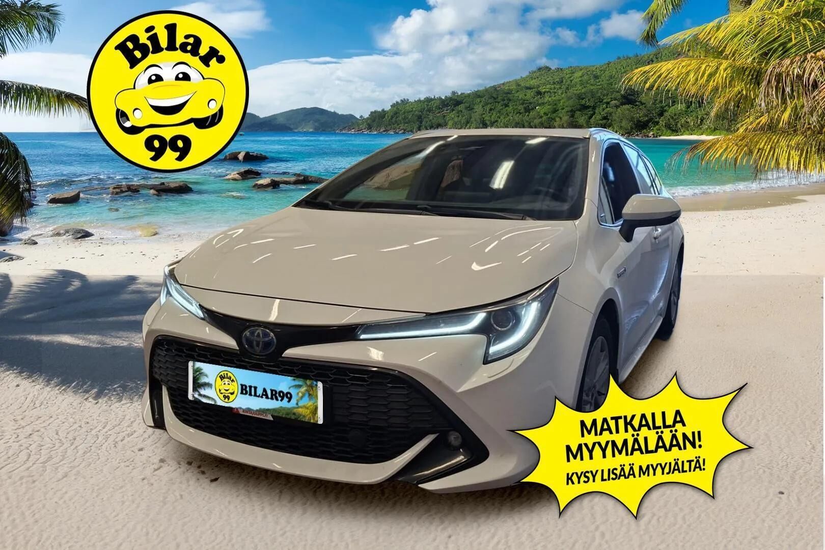 Toyota Corolla 2019 Touring Sports 1,8 Hybrid Active - | Suomi-auto | Vakkari | Lohko+sisätilanlämmitin | Lämmitettävä tuulilasi | Navi | Kahdet renkaat ja vanteet | 