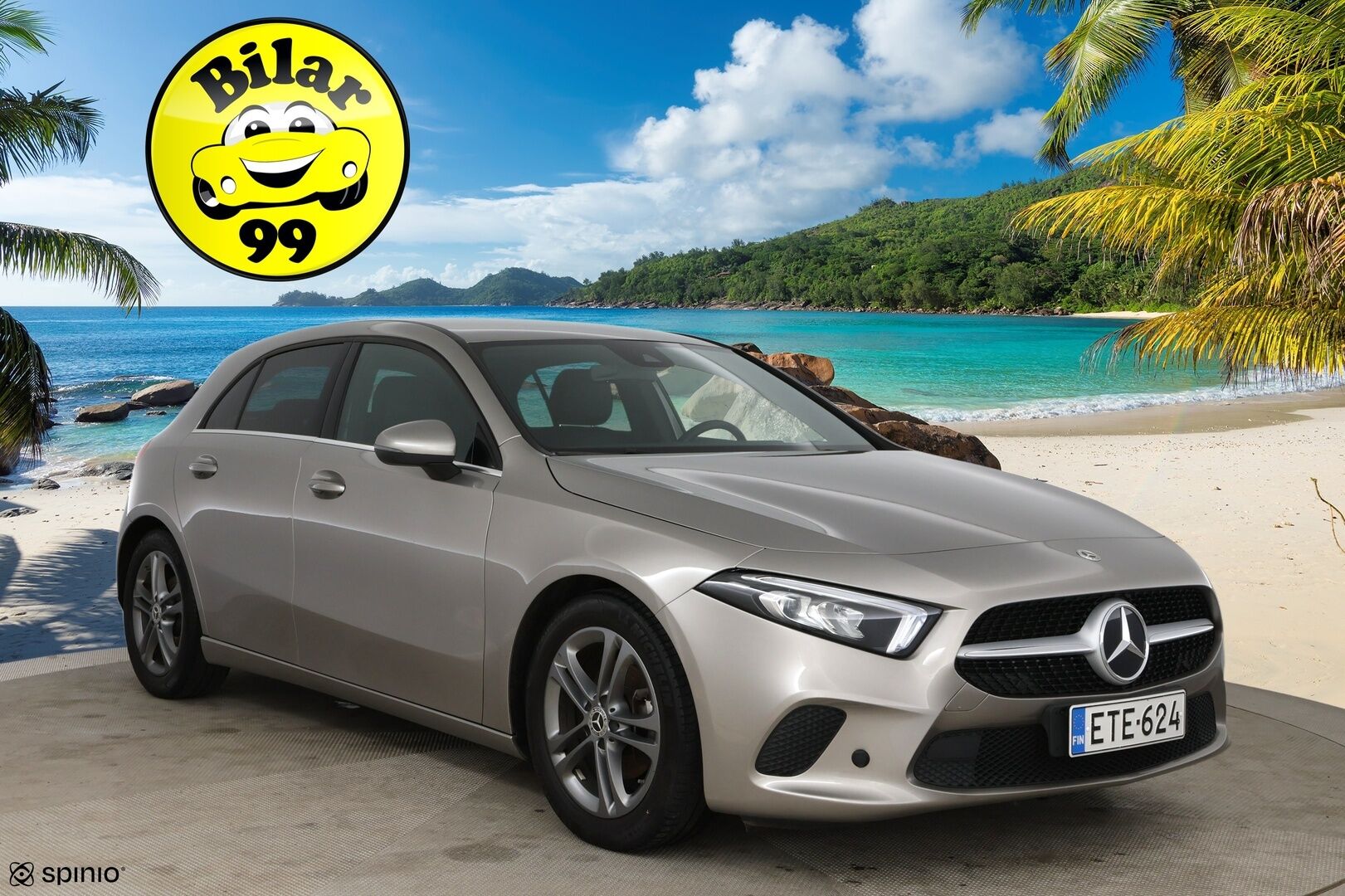 Mercedes-Benz A 2020 180 A Business Style / Suomi-Auto / P-kamera / Vetokoukku / LED - 2x Mercedes vanteet / Vakkari 