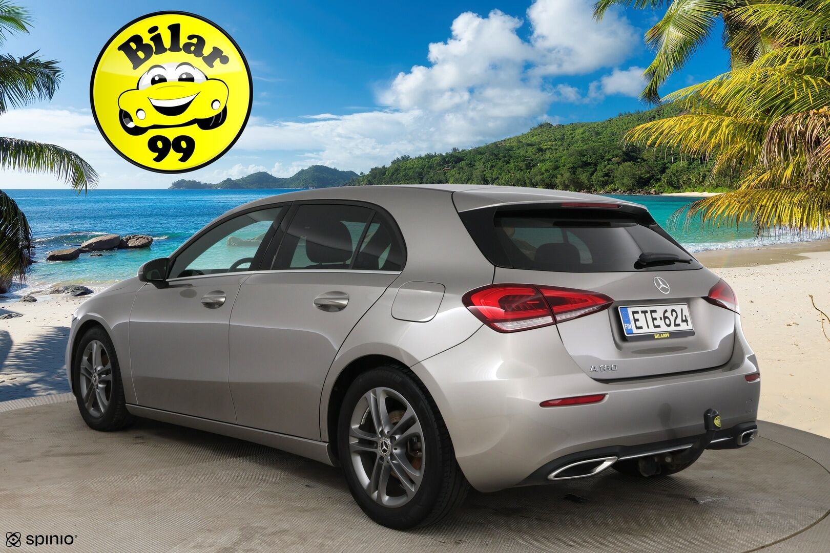 Mercedes-Benz A 2020 180 A Business Style / Suomi-Auto / P-kamera / Vetokoukku / LED - 2x Mercedes vanteet / Vakkari 