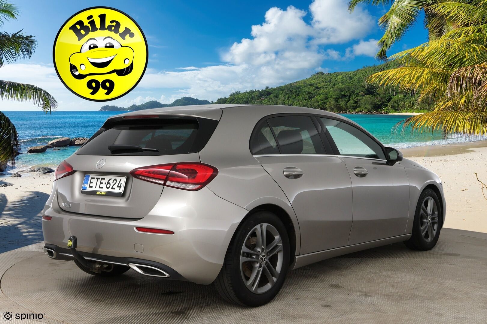 Mercedes-Benz A 2020 180 A Business Style / Suomi-Auto / P-kamera / Vetokoukku / LED - 2x Mercedes vanteet / Vakkari 