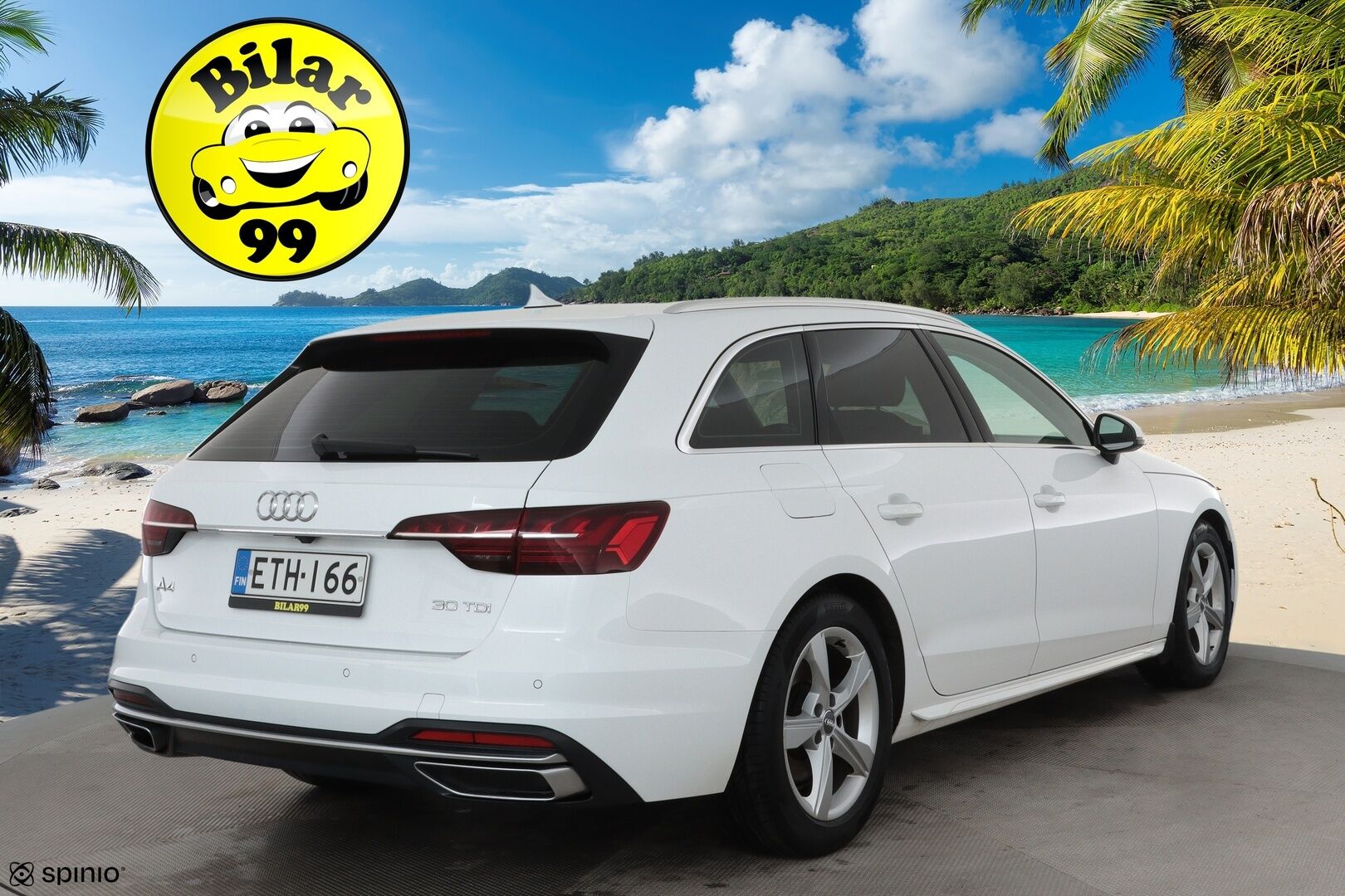 Audi A4 2020 Avant Business Advanced Comfort Edition 30 TDI 100 kW S tronic **Webasto / Matrix / Koukku / P.kamera / Digimittaristo** - Suomi-auto / Kahdet renkaat aluvanteilla