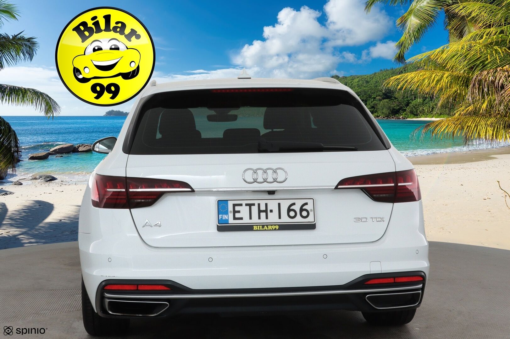 Audi A4 2020 Avant Business Advanced Comfort Edition 30 TDI 100 kW S tronic **Webasto / Matrix / Koukku / P.kamera / Digimittaristo** - Suomi-auto / Kahdet renkaat aluvanteilla
