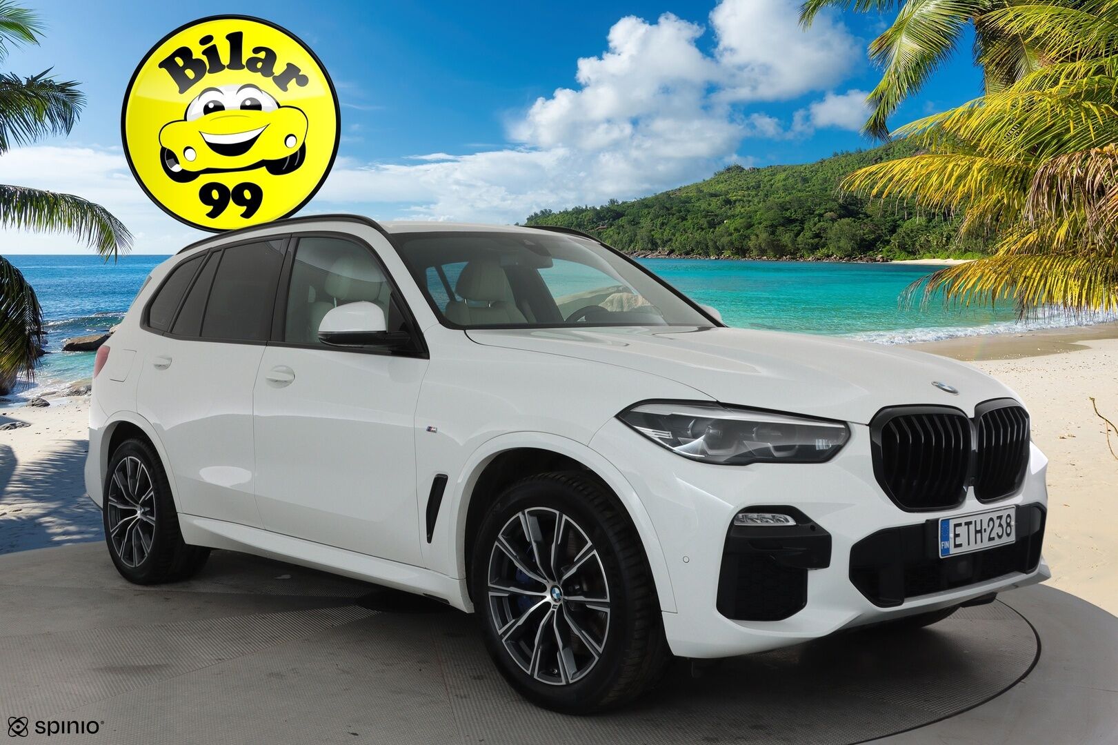 BMW X5 2020 G05 xDrive45e A M-Sport **Adapt.vakkari / Ilma-alusta / Adapt.LED / Muistipenkki / Digimittaristo / Vaaleat nahat** - 3,99 % KORKOTARJOUS TÄHÄN AUTOON 16.9. ASTI! - Akku kuntotarkastettu / Suomi-auto / Kahdet renkaat aluvanteilla