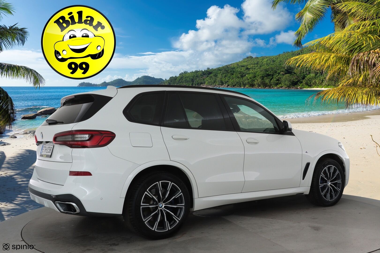 BMW X5 2020 G05 xDrive45e A M-Sport **Adapt.vakkari / Ilma-alusta / Adapt.LED / Muistipenkki / Digimittaristo / Vaaleat nahat** - 3,99 % KORKOTARJOUS TÄHÄN AUTOON 16.9. ASTI! - Akku kuntotarkastettu / Suomi-auto / Kahdet renkaat aluvanteilla
