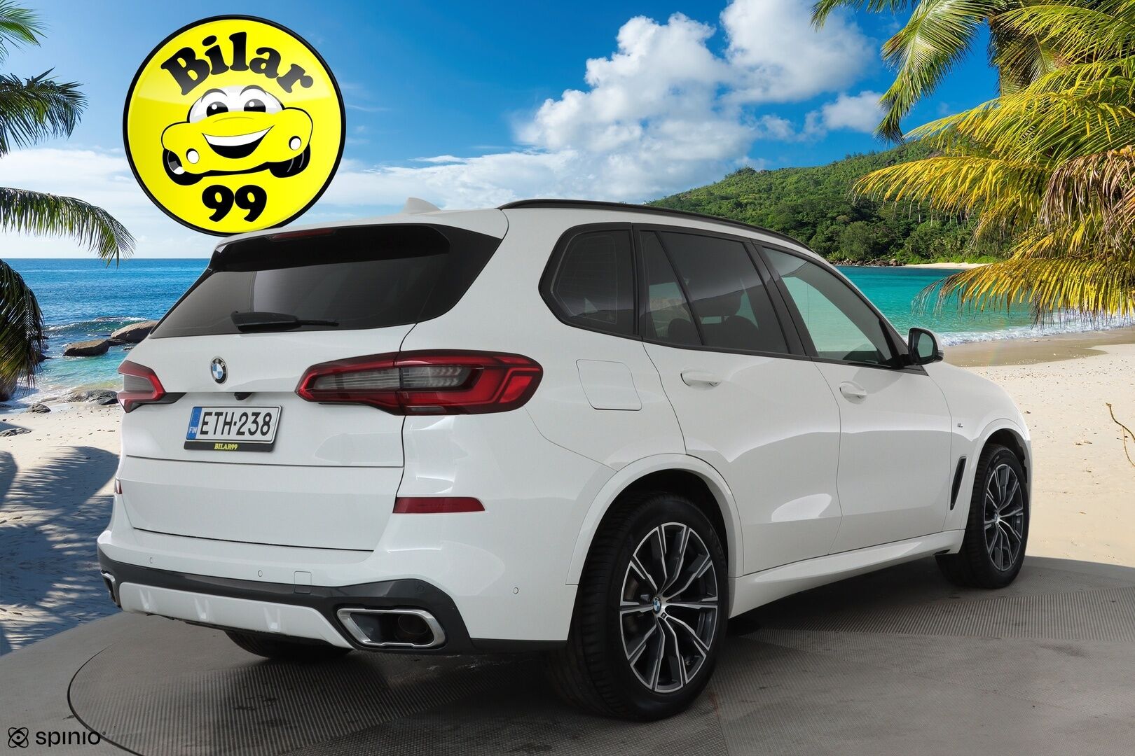 BMW X5 2020 G05 xDrive45e A M-Sport **Adapt.vakkari / Ilma-alusta / Adapt.LED / Muistipenkki / Digimittaristo / Vaaleat nahat** - 3,99 % KORKOTARJOUS TÄHÄN AUTOON 16.9. ASTI! - Akku kuntotarkastettu / Suomi-auto / Kahdet renkaat aluvanteilla
