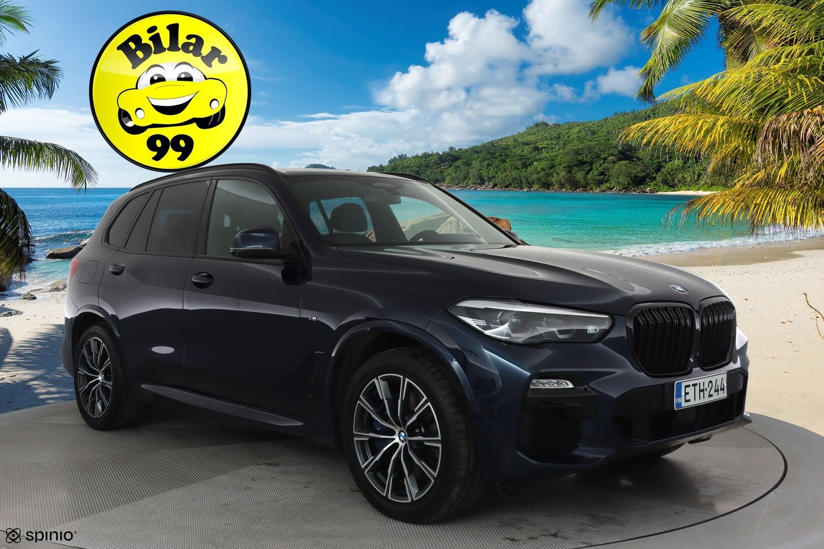 BMW X5 2020 G05 xDrive45e A M-Sport **Adapt.vakkari / HUD / Ilma-alusta / Adapt.LED / Comfort Access / Muistipenkit** - 3,99 % KORKOTARJOUS TÄHÄN AUTOON 31.8. ASTI! - Suomi-auto / Merkkihuollettu / Digimittaristo / Navi / Koukku / Nelipyöräohjaus / Hifit / 360.kamera / Display Key 