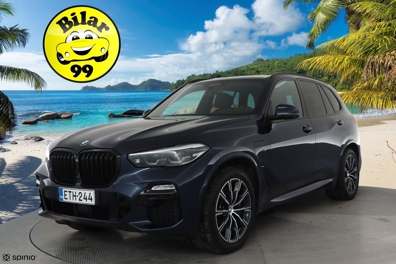 BMW X5 2020 G05 xDrive45e A M-Sport **Adapt.vakkari / HUD / Ilma-alusta / Adapt.LED / Comfort Access / Muistipenkit** - 3,99 % KORKOTARJOUS TÄHÄN AUTOON 31.8. ASTI! - Suomi-auto / Merkkihuollettu / Digimittaristo / Navi / Koukku / Nelipyöräohjaus / Hifit / 360.kamera / Display Key 