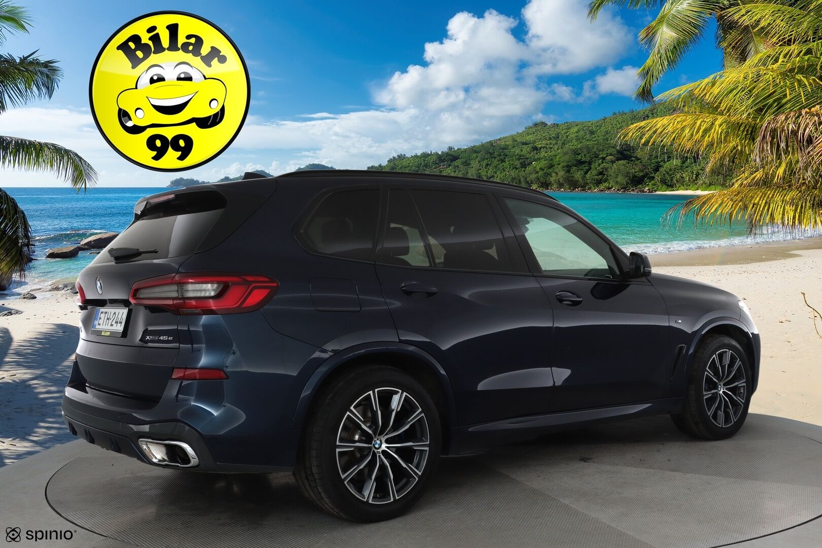 BMW X5 2020 G05 xDrive45e A M-Sport **Adapt.vakkari / HUD / Ilma-alusta / Adapt.LED / Comfort Access / Muistipenkit** - 3,99 % KORKOTARJOUS TÄHÄN AUTOON 31.8. ASTI! - Suomi-auto / Merkkihuollettu / Digimittaristo / Navi / Koukku / Nelipyöräohjaus / Hifit / 360.kamera / Display Key 