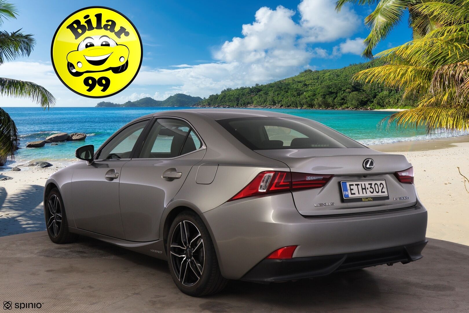Lexus IS 2015 IS300H Hybrid A Comfort *KeylessGo / Puolinahat / Lohko S.Pistoke / Vakkari / P.Kamera* - Hieno Lexus huippurenkain sekä erittäin särmällä huoltohistorialla!