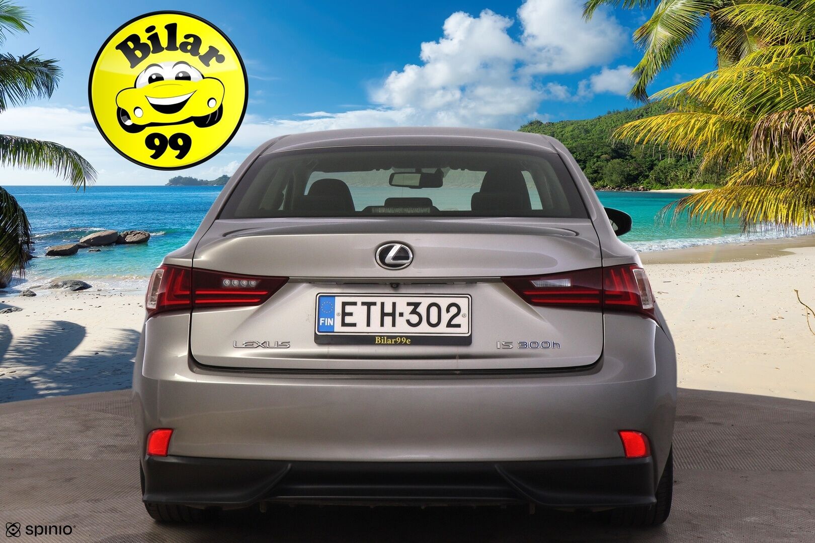 Lexus IS 2015 IS300H Hybrid A Comfort *KeylessGo / Puolinahat / Lohko S.Pistoke / Vakkari / P.Kamera* - Hieno Lexus huippurenkain sekä erittäin särmällä huoltohistorialla!