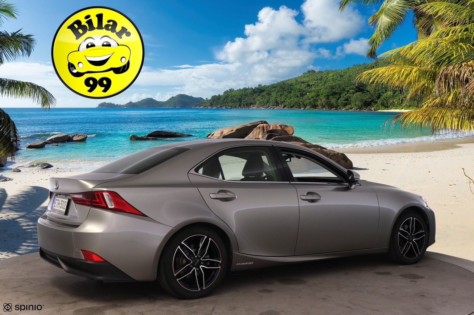 Lexus IS 2015 IS300H Hybrid A Comfort *KeylessGo / Puolinahat / Lohko S.Pistoke / Vakkari / P.Kamera* - Hieno Lexus huippurenkain sekä erittäin särmällä huoltohistorialla!