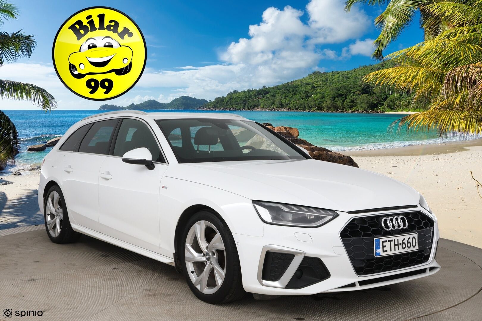 Audi A4 2020 Avant Business S line Comfort Edition 35 TFSI 110 kW MHEV S tronic / B&O / Webasto / Digimittaristo / 360 / Koukku - Katso varusteet! / Suomi-auto / Hierovat sporttipenkit / LED