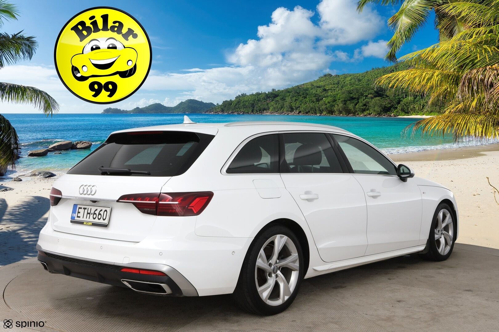 Audi A4 2020 Avant Business S line Comfort Edition 35 TFSI 110 kW MHEV S tronic / B&O / Webasto / Digimittaristo / 360 / Koukku - Katso varusteet! / Suomi-auto / Hierovat sporttipenkit / LED