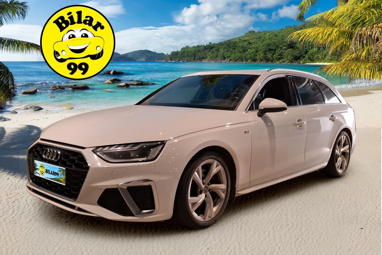 Audi A4 2020 Avant Business S line Comfort Edition 35 TFSI 110 kW MHEV S tronic / B&O / Webasto / Digimittaristo / 360 / Koukku - Suomi-auto / Hierovat sporttipenkit / LED
