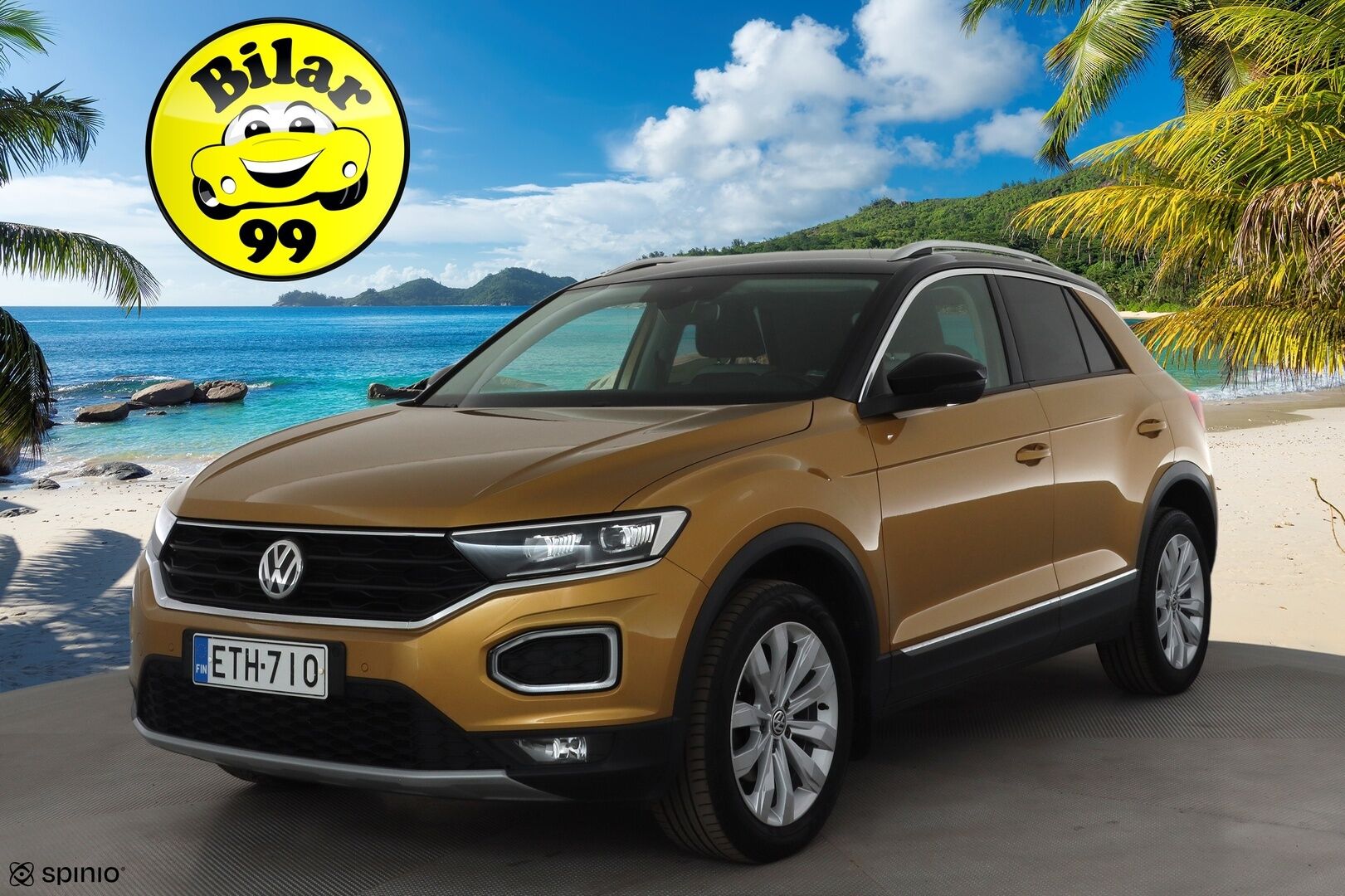 Volkswagen T-Roc 2020 Sport 1,5 TSI EVO 110 kW DSG * ACC / LED / P.tutkat / Koukku / Kaistavahti / Digimittaristo *