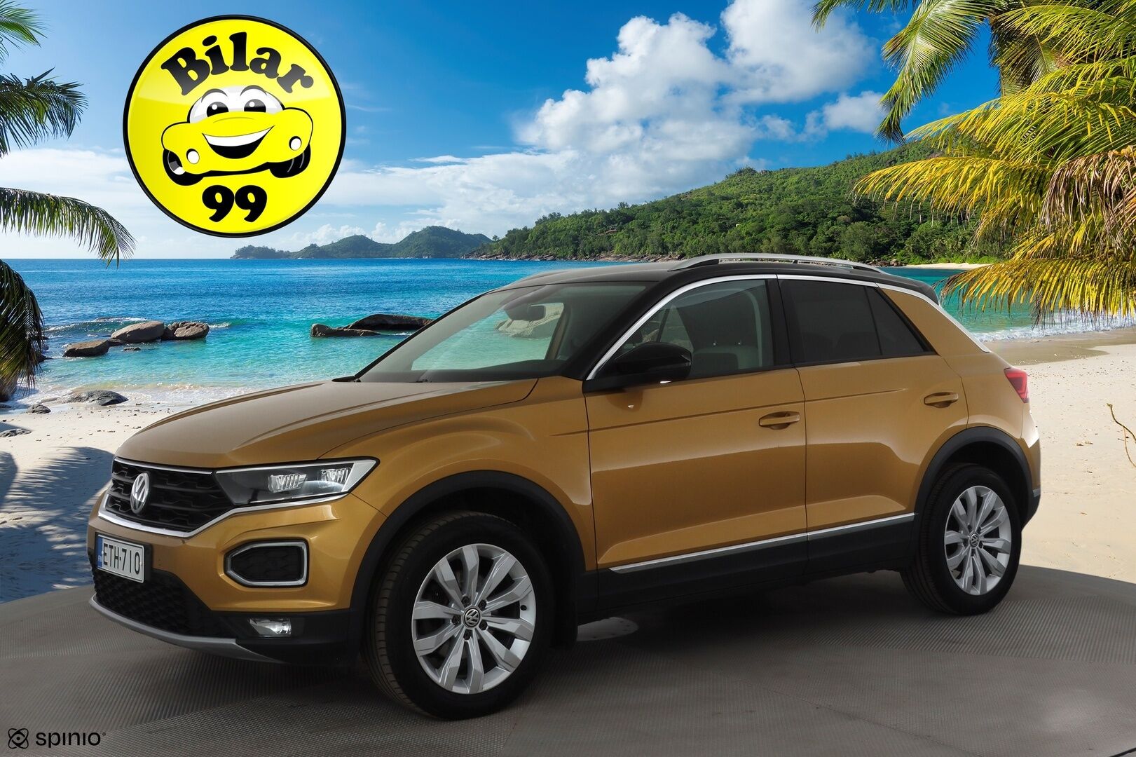 Volkswagen T-Roc 2020 Sport 1,5 TSI EVO 110 kW DSG * ACC / LED / P.tutkat / Koukku / Kaistavahti / Digimittaristo *